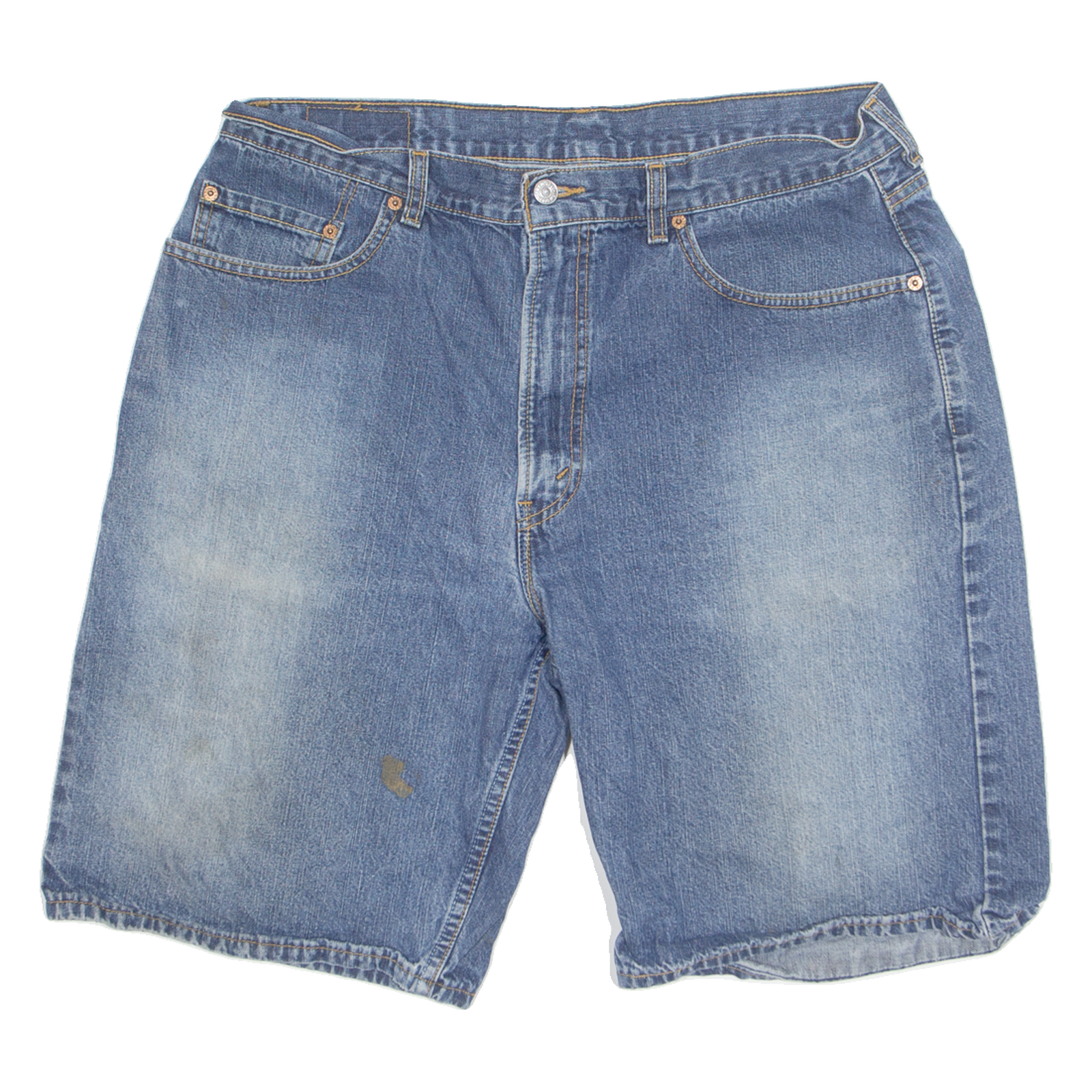 LEVI'S 569 Mens Denim Shorts Blue L W35 Refurbished - N/A refurbished available on Cerqular