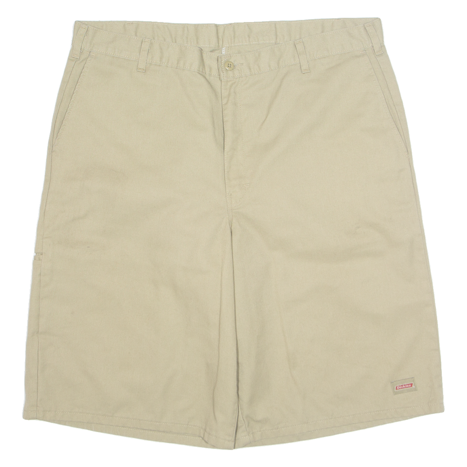 DICKIES Mens Workwear Shorts Beige XL W40 Refurbished - N/A refurbished available on Cerqular