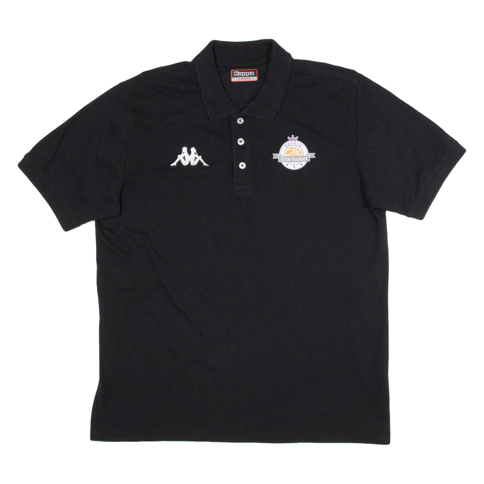 Buy KAPPA Elite Basket Mens Polo Shirt Black L Refurbished - $13.25 KAPPA Elite Basket Mens Polo Shirt Black L Refurbished - N/A refurbished available on Cerqular