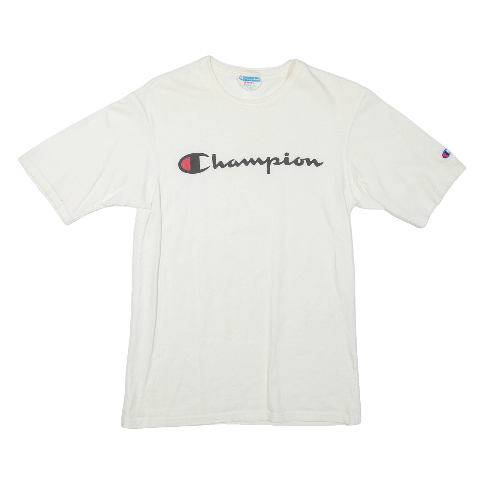 CHAMPION Womens T-Shirt Cream S Refurbished - N/A refurbished available on Cerqular