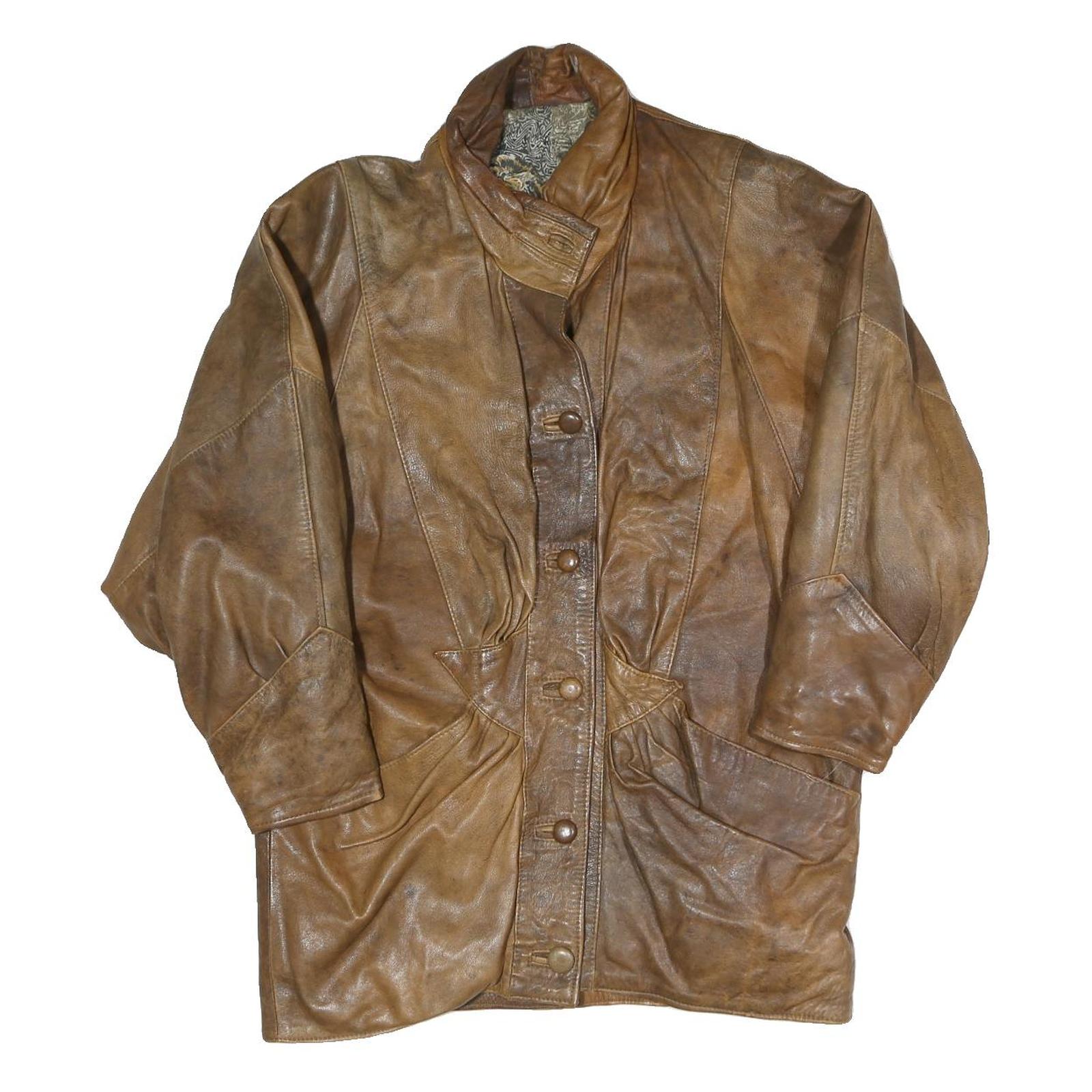 Buy Womens Brown Button Jacket M Polyester Blend Plain Vintage Style Casual Wear Refurbished - $32.49 Womens Brown Button Jacket M Polyester Blend Plain Vintage Style Casual Wear Refurbished - N/A refurbished available on Cerqular