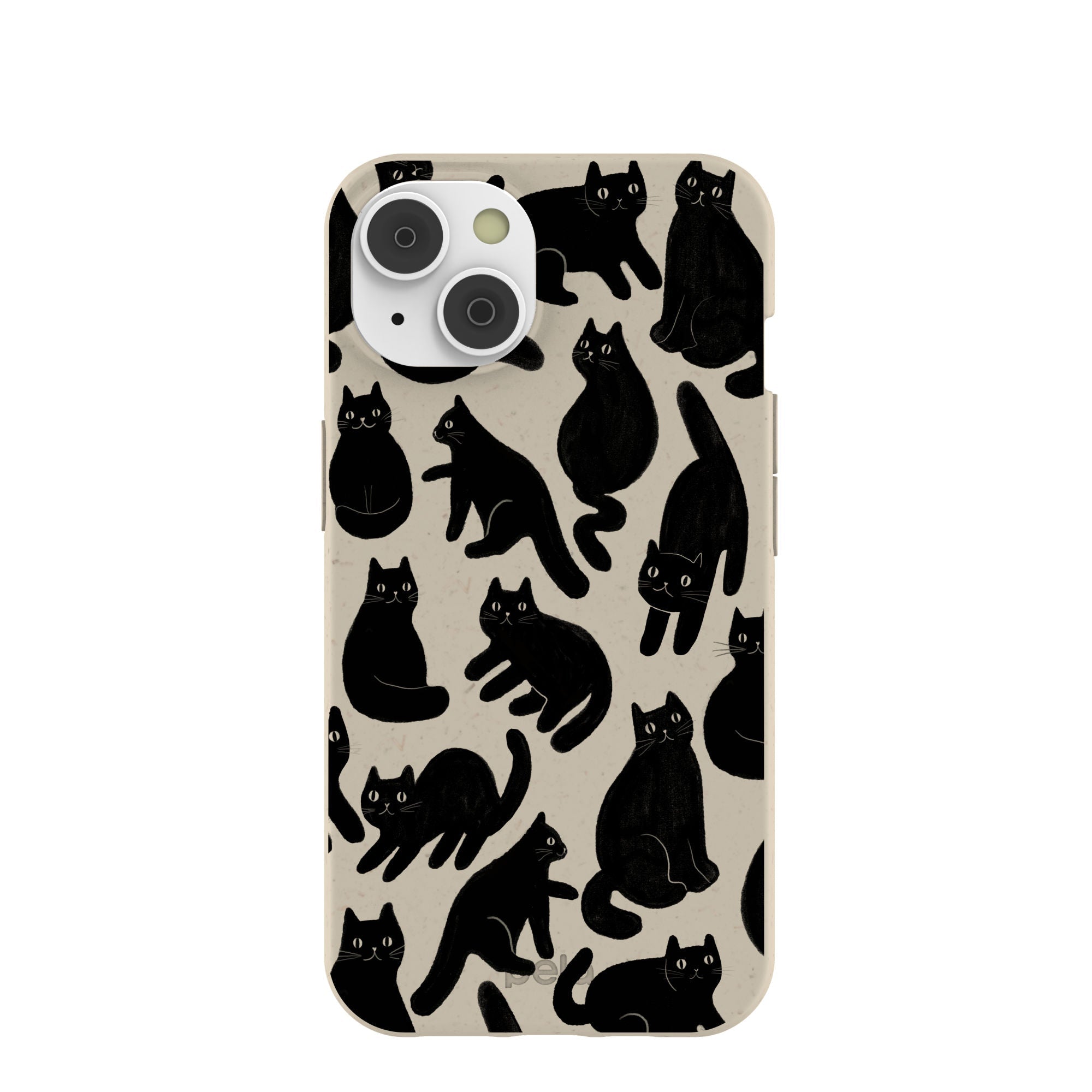 London Fog Night Meowers iPhone 14/16e Case Refurbished - Pela Case refurbished available on Cerqular