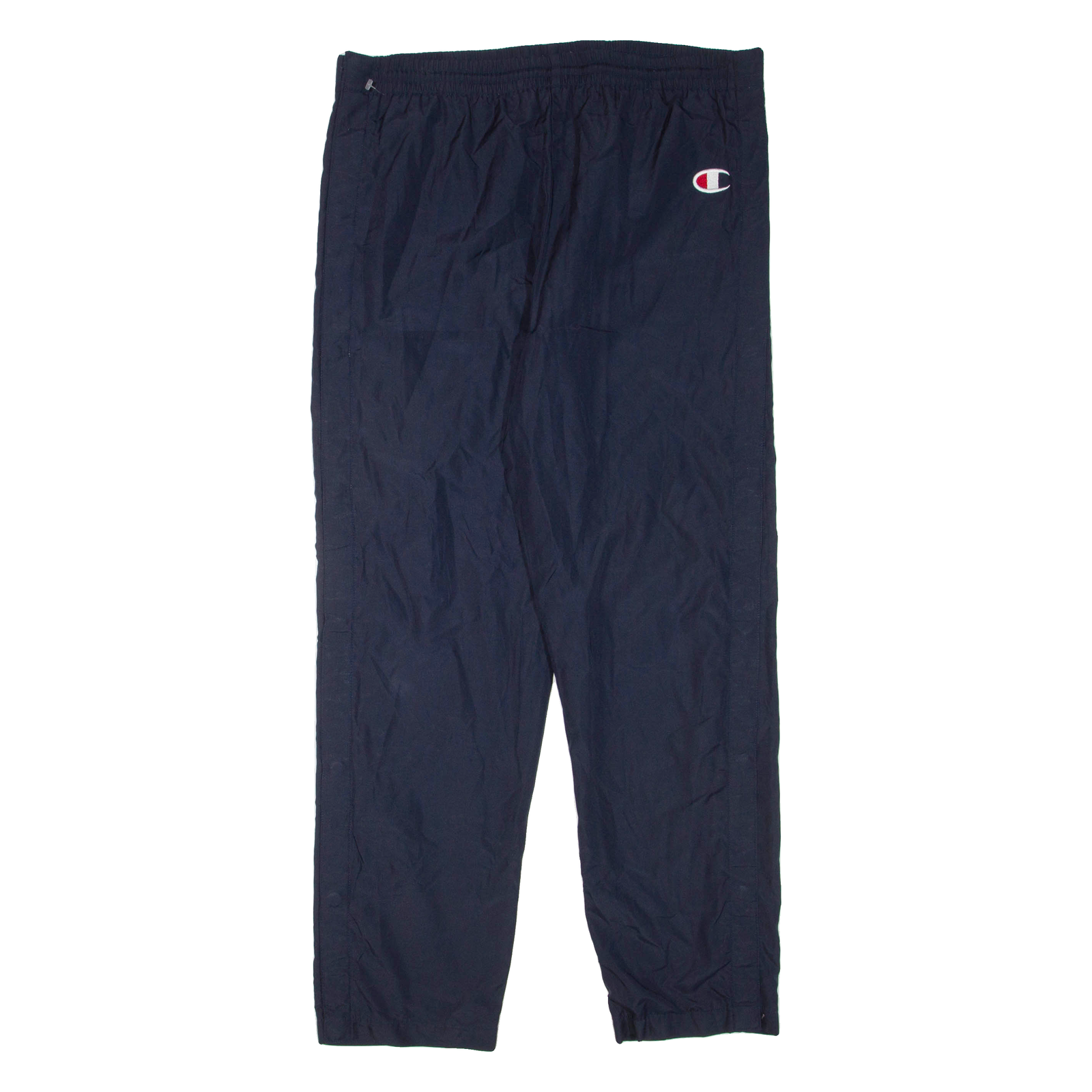 CHAMPION Mens Track Pants Blue Straight S W34 L30 Refurbished - N/A refurbished available on Cerqular
