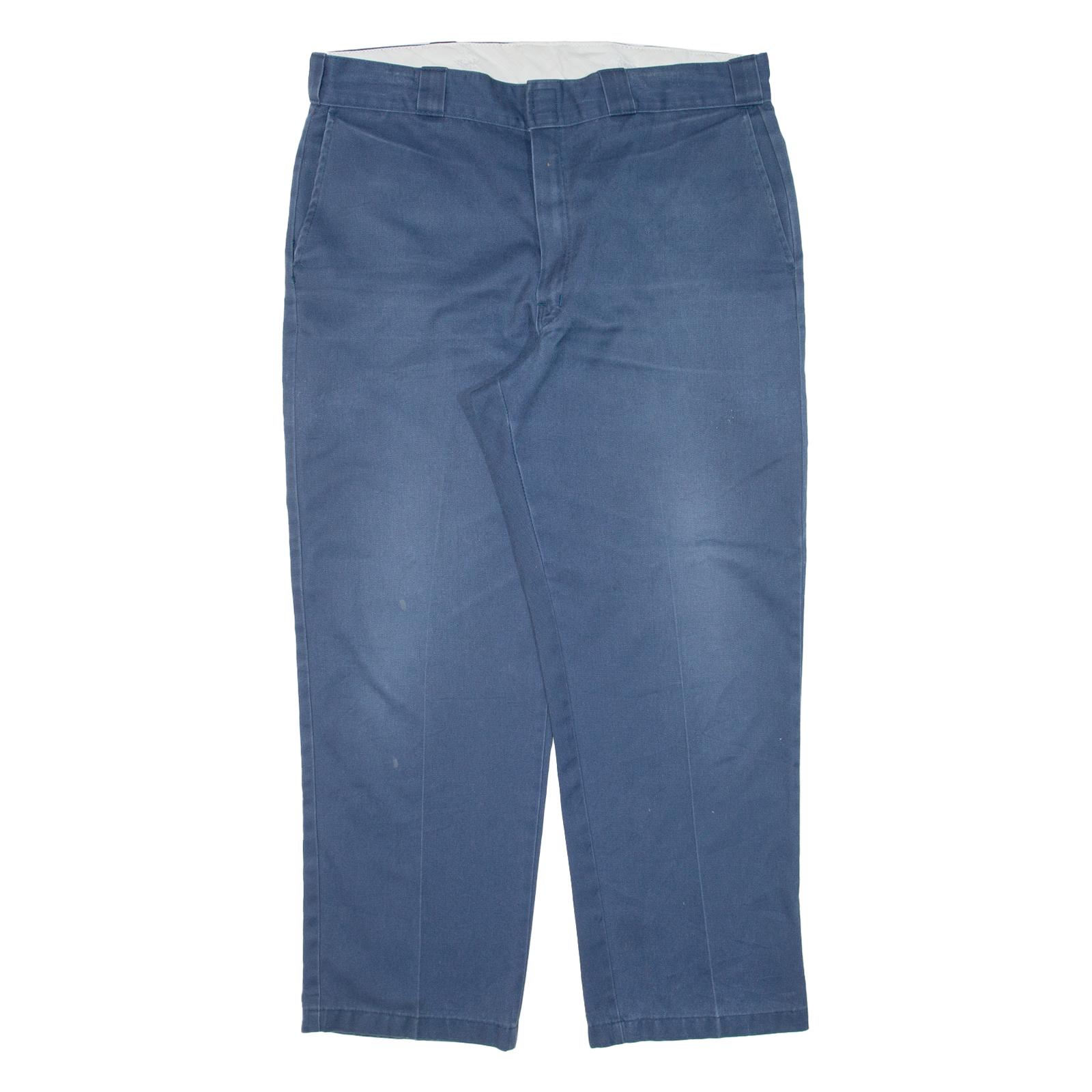DICKIES Workwear Mens Trousers Blue Regular Straight W36 L27 Refurbished - N/A refurbished available on Cerqular