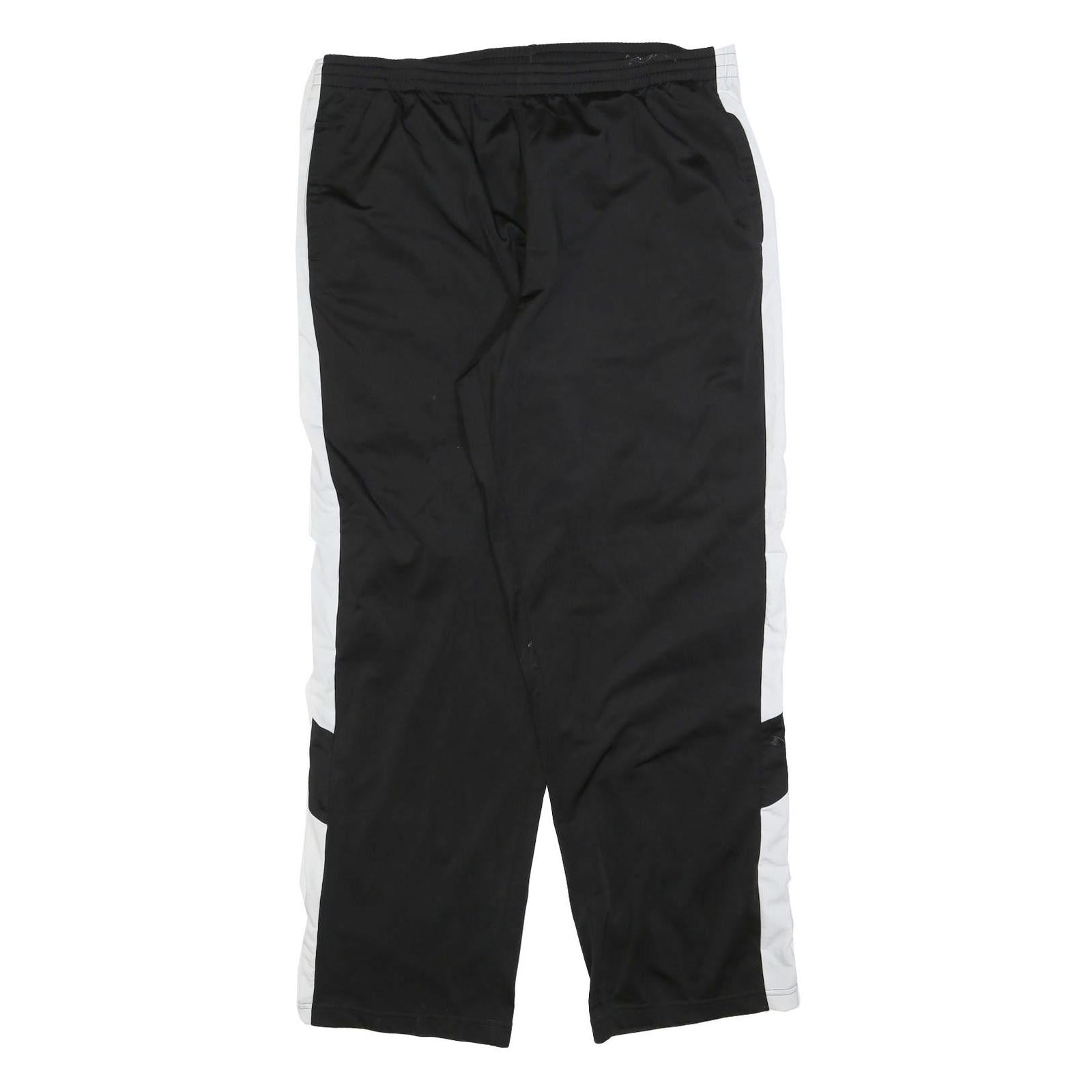PUMA Mens Joggers Black & White XL W40 L32 Regular Fit Straight Leg Sportswear Refurbished - N/A refurbished available on Cerqular