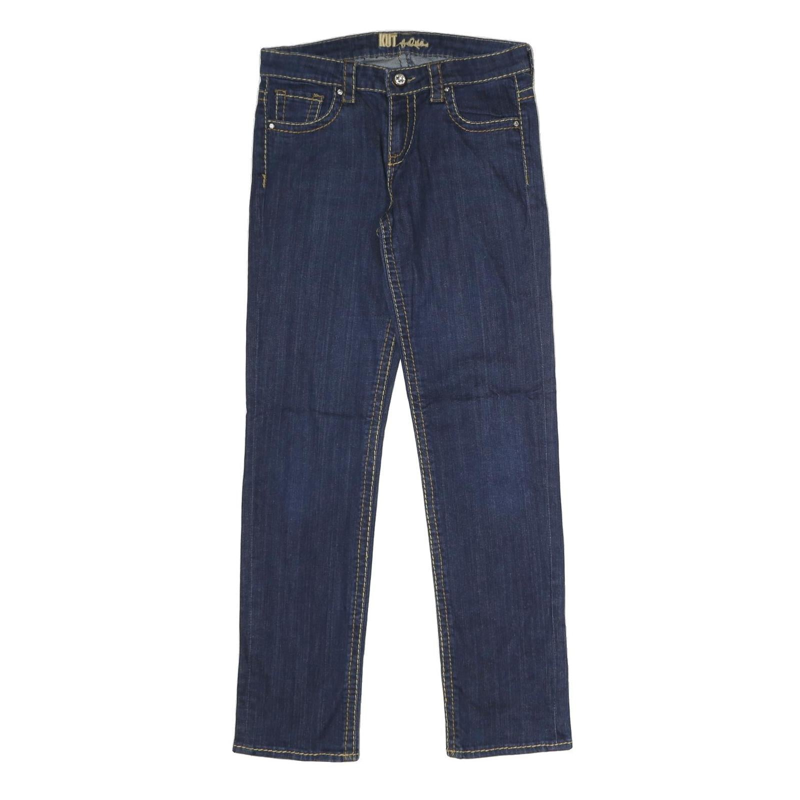 KUT Womens Jeans Blue Regular Straight Denim Medium W30 L32 Classic Cotton Blend Refurbished - N/A refurbished available on Cerqular