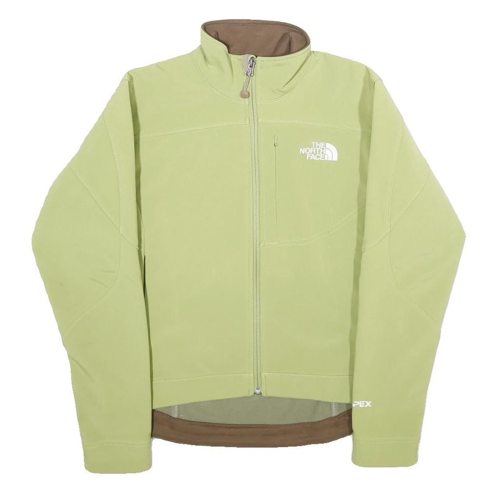 THE NORTH FACE Womens Green Zip Jacket XS Polyester Blend Lightweight Outdoor Refurbished - N/A refurbished available on Cerqular