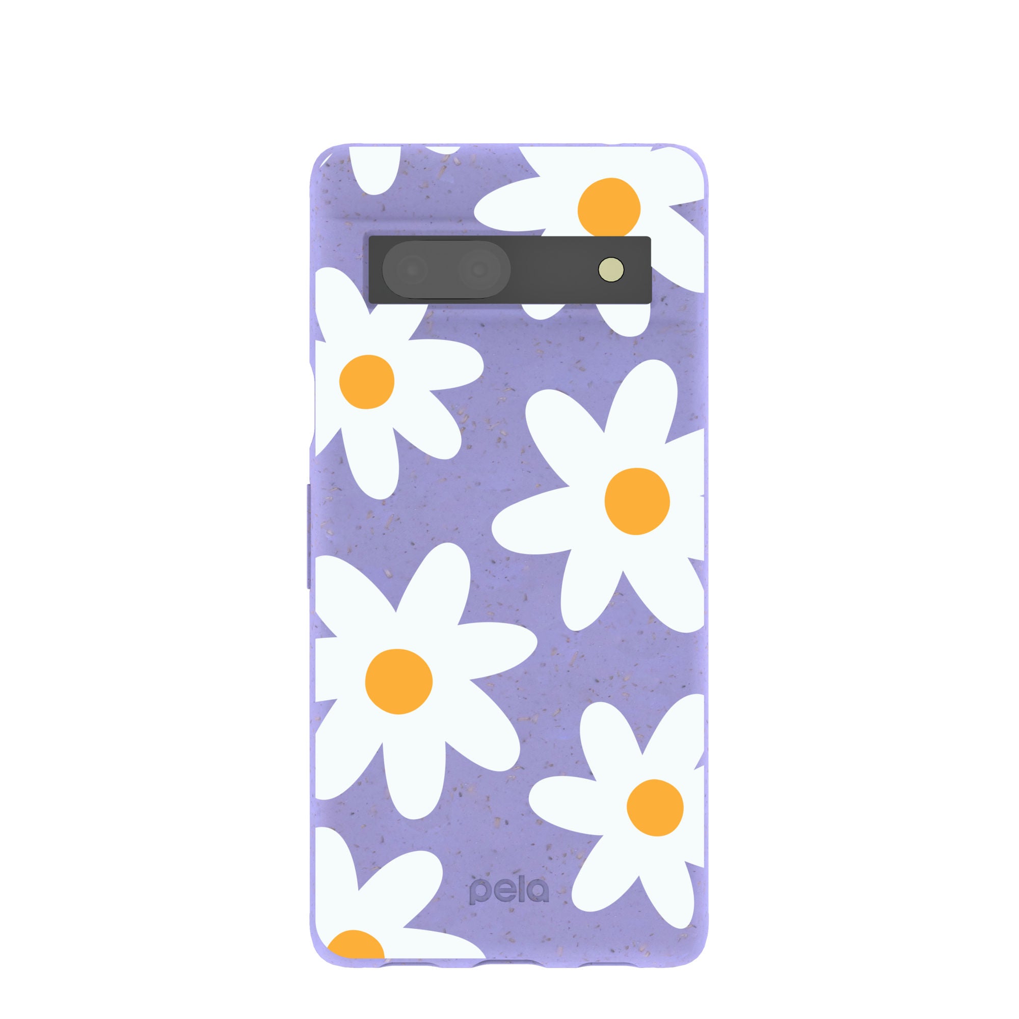 Lavender Daisy Google Pixel 7a Case Refurbished - Pela Case refurbished available on Cerqular