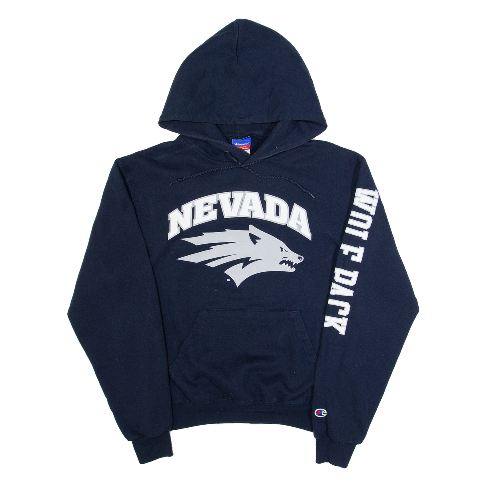 CHAMPION Nevada Wolf Pack Mens Blue Hoodie USA S Refurbished - N/A refurbished available on Cerqular