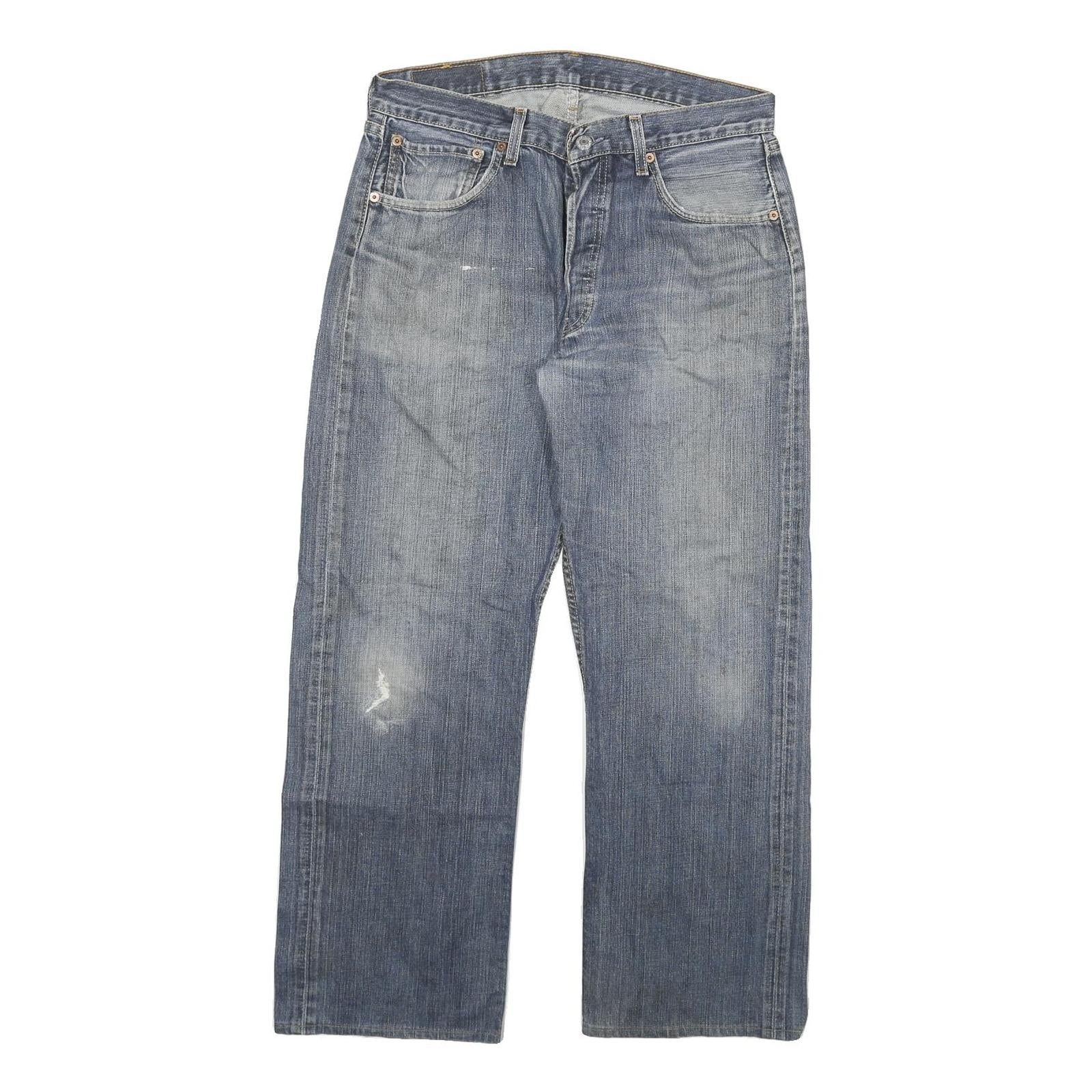 Buy LEVI'S 501 Mens Blue Regular Straight Denim Medium W30 L27 Classic Button Fly Refurbished - $38.99 LEVI'S 501 Mens Blue Regular Straight Denim Medium W30 L27 Classic Button Fly Refurbished - N/A refurbished available on Cerqular