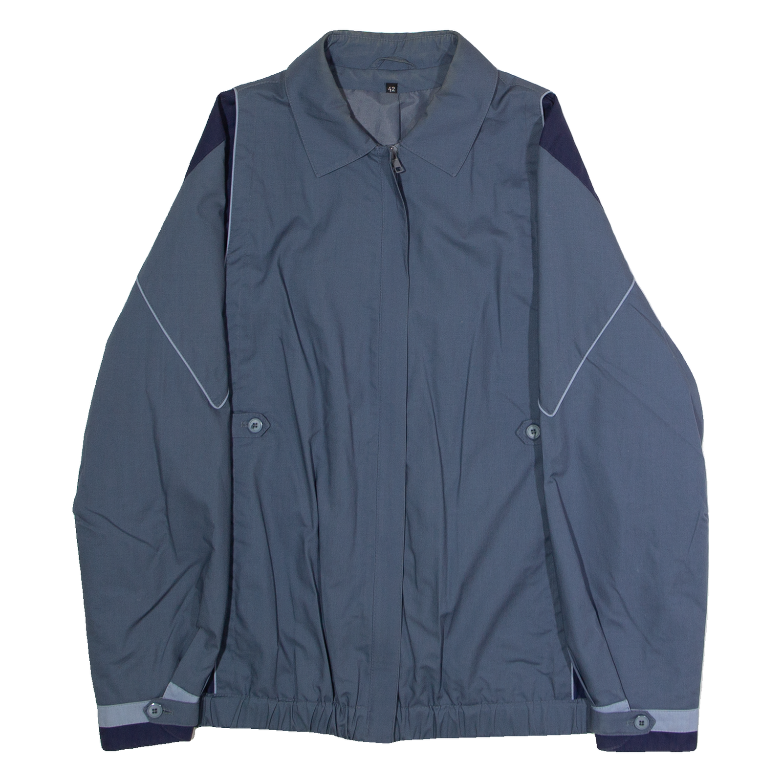 FUCHS AND SCHMIDT Mens Jacket Blue 80s Colourblock M Refurbished - N/A refurbished available on Cerqular