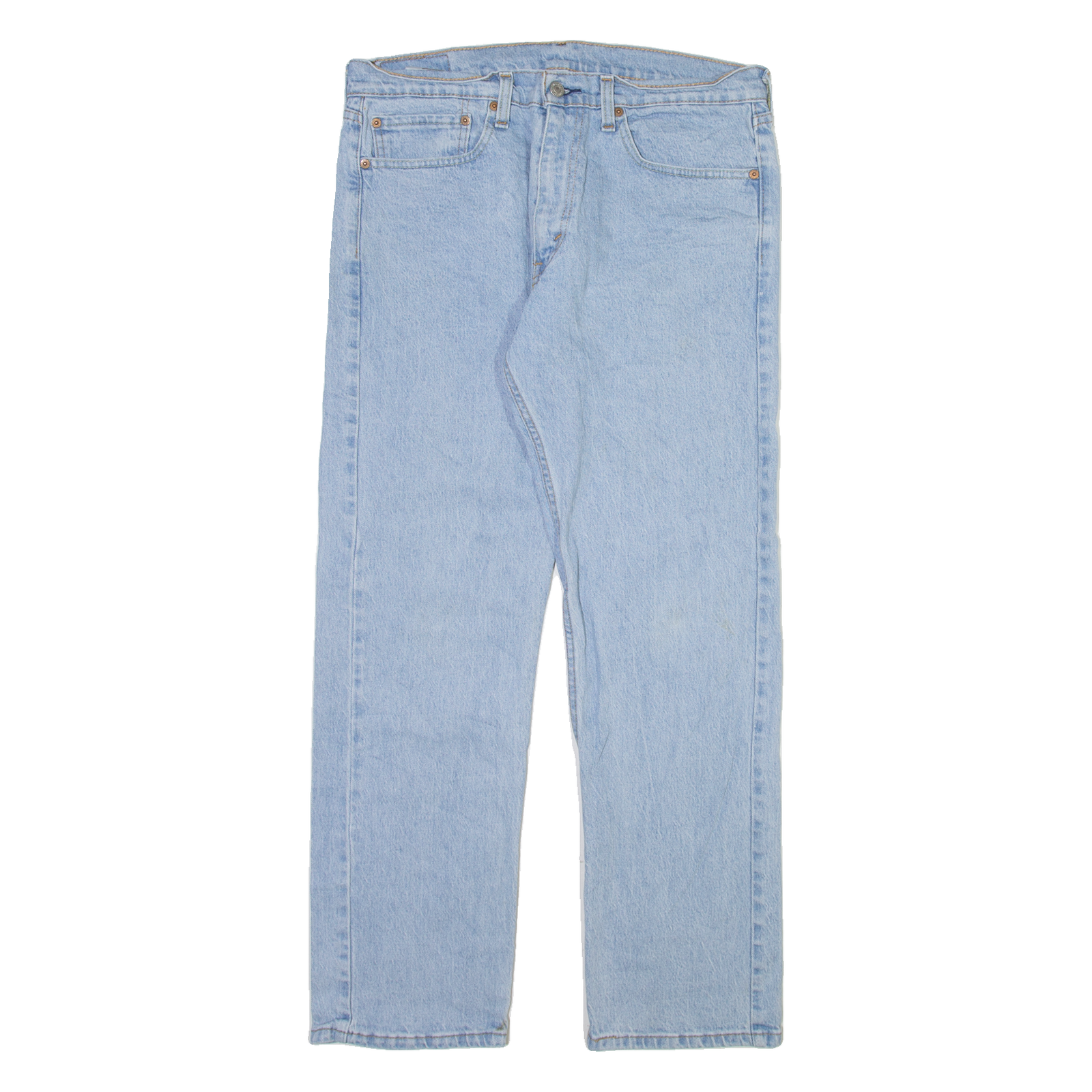 LEVI'S 505 Jeans Mens Blue Regular Straight W34 L30 Refurbished - N/A refurbished available on Cerqular