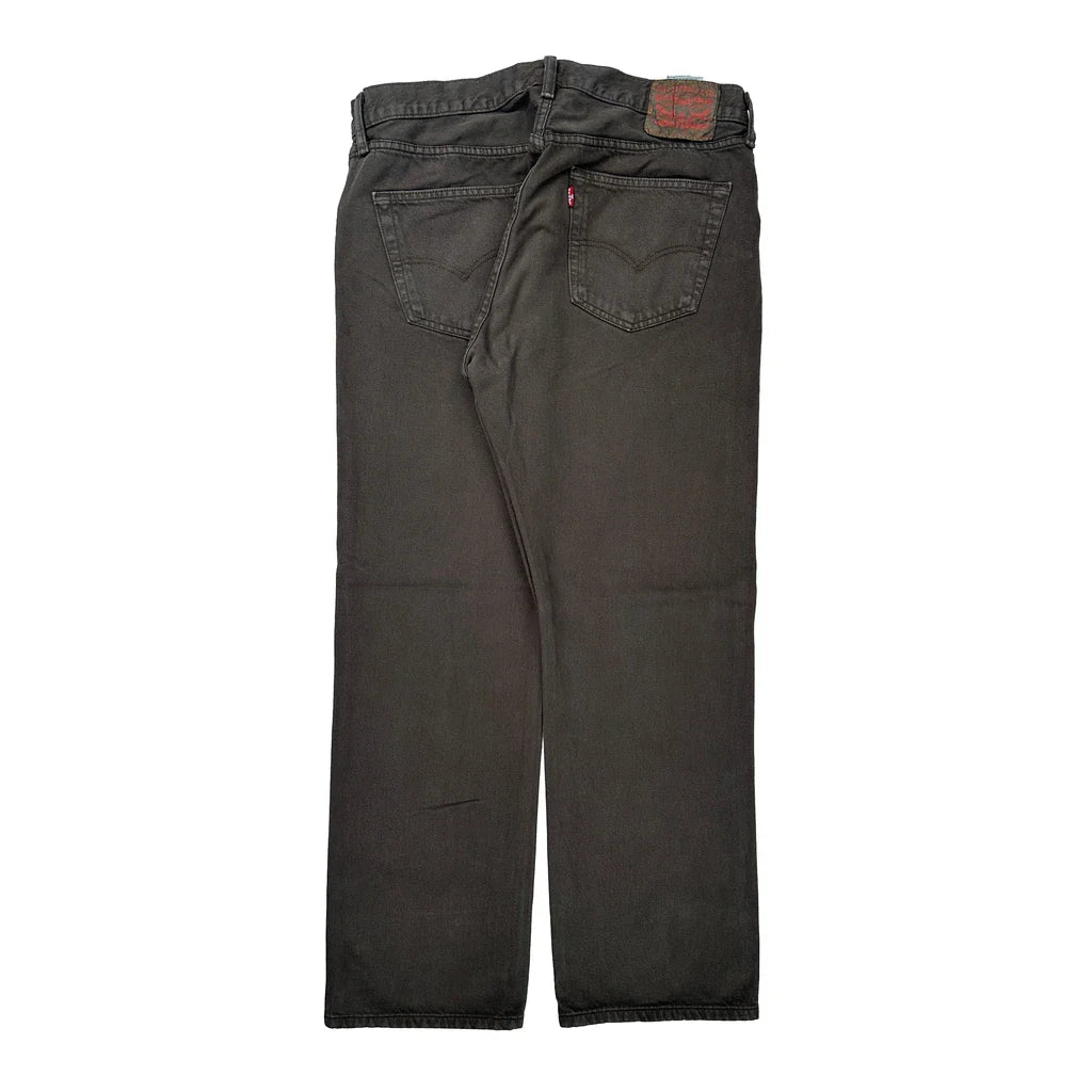 Buy 501 Levis Jeans - 36W 30L Grey Cotton Refurbished - $46.89 501 Levis Jeans - 36W 30L Grey Cotton Refurbished - Thrifted (note: this is a term often used to describe second- refurbished available on Cerqular