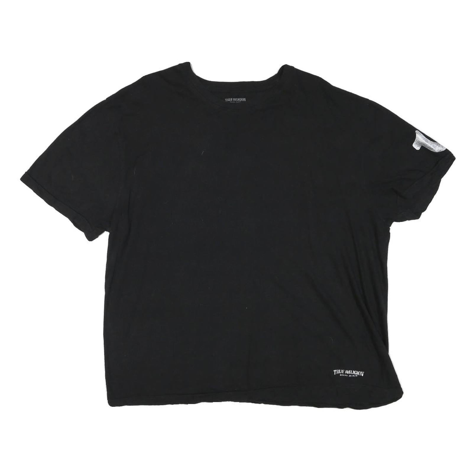 Buy TRUE RELIGION Mens Black Graphic T-Shirt XL Short Sleeve Crew Neck Cotton Blend Refurbished - $22.09 TRUE RELIGION Mens Black Graphic T-Shirt XL Short Sleeve Crew Neck Cotton Blend Refurbished - N/A refurbished available on Cerqular