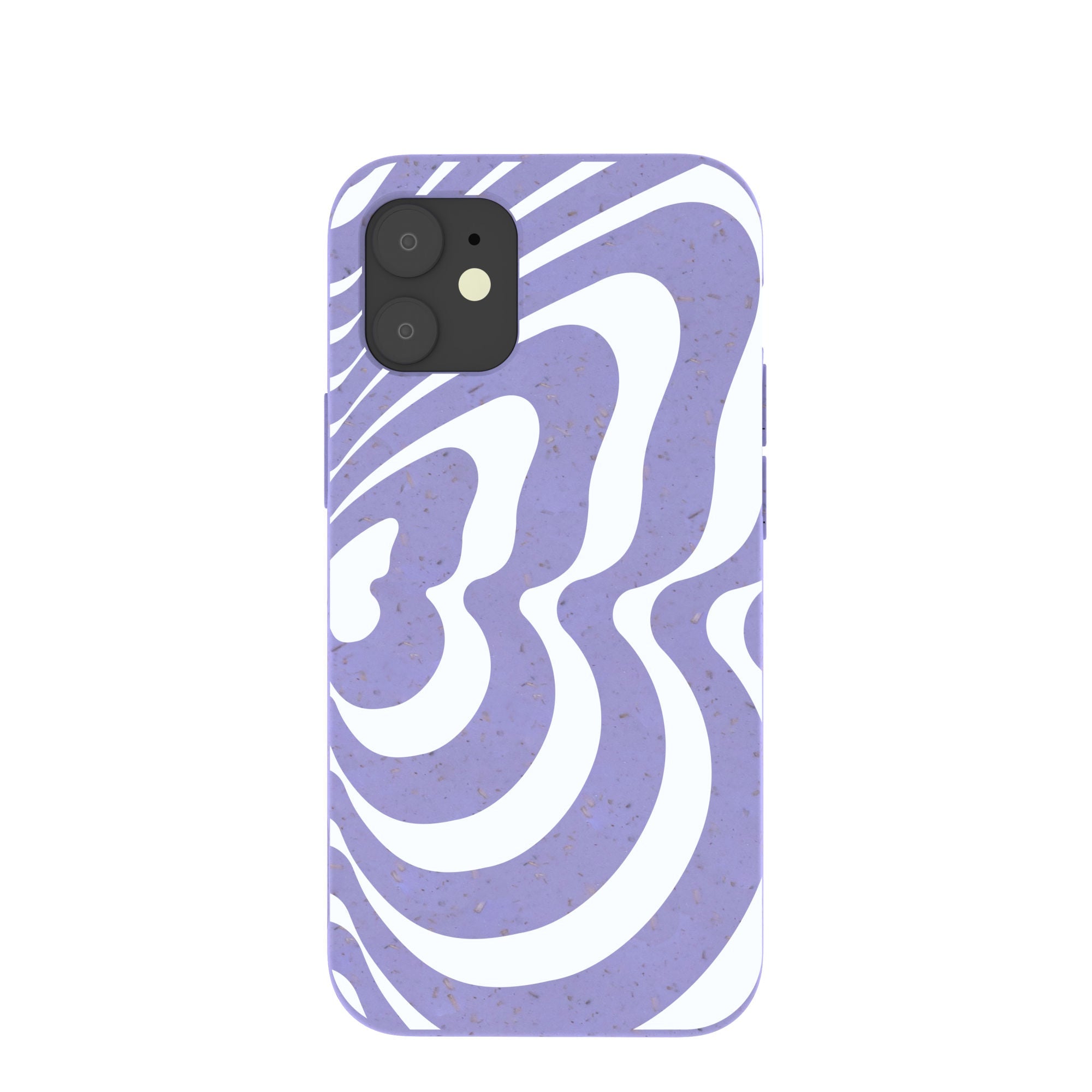 Lavender Flutter Right iPhone 12 Mini Case Refurbished - Pela Case refurbished available on Cerqular