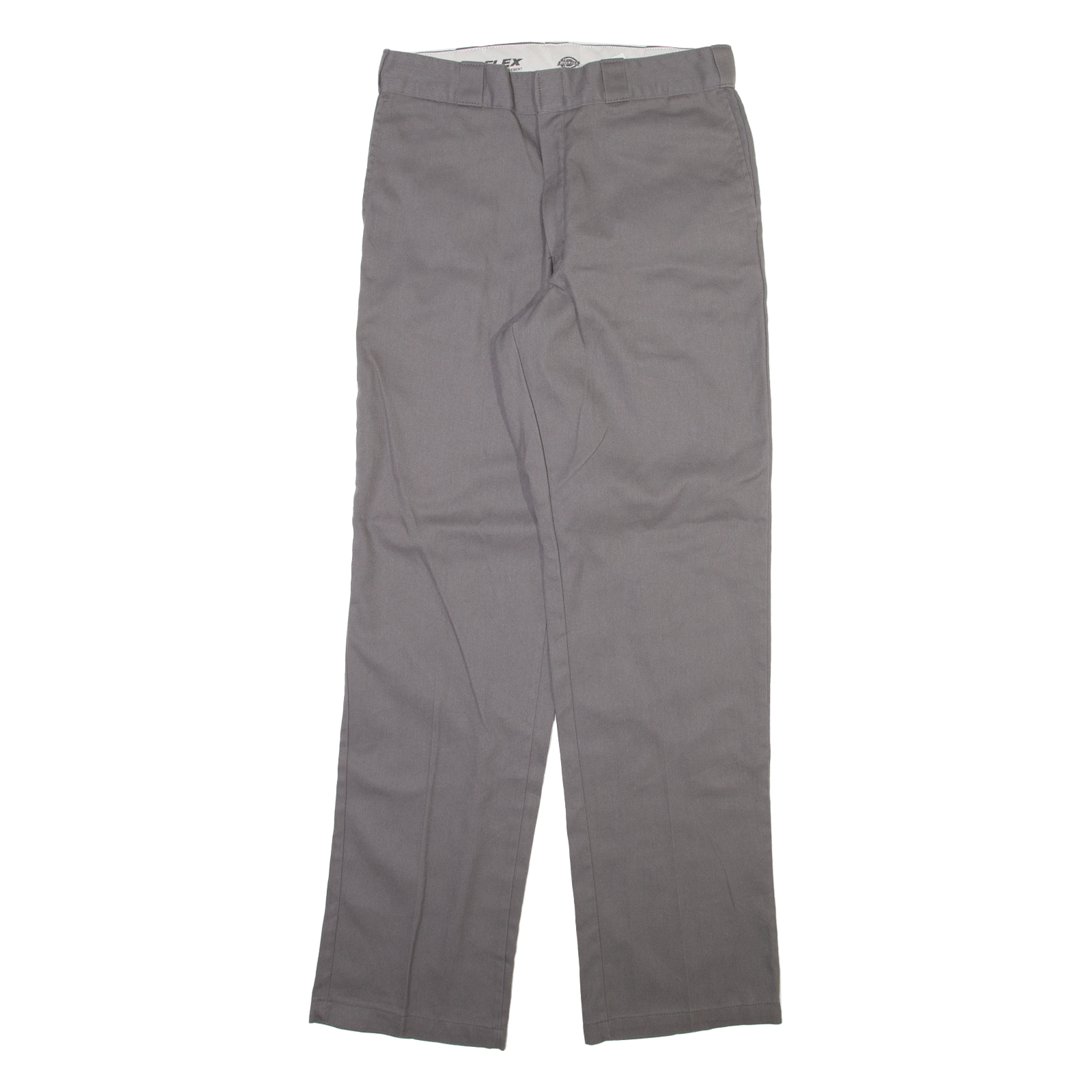 DICKIES 875 Workwear Mens Trousers Grey Regular Straight W34 L34 Refurbished - N/A refurbished available on Cerqular