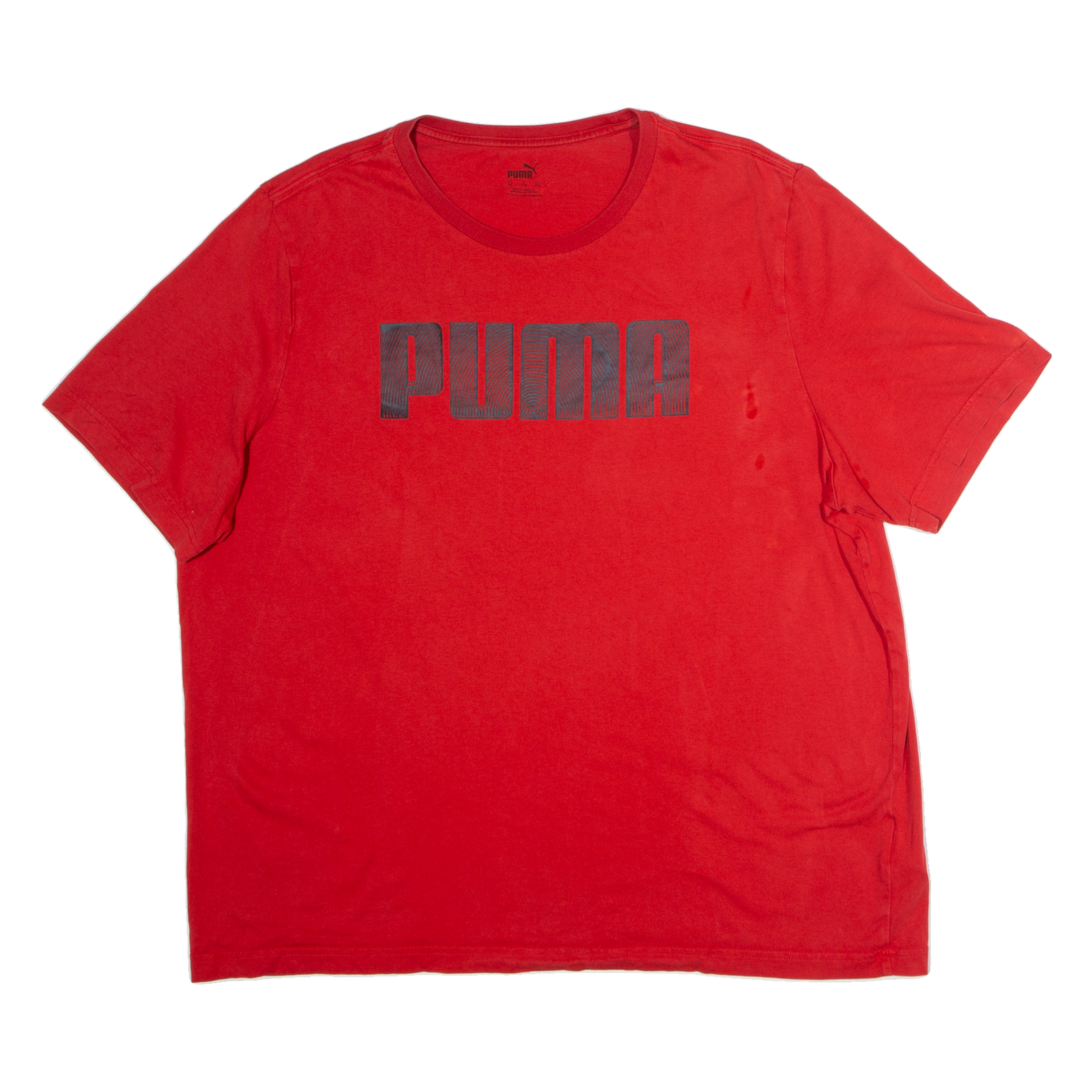 PUMA Mens T-Shirt Red Crew Neck 2XL Refurbished - N/A refurbished available on Cerqular