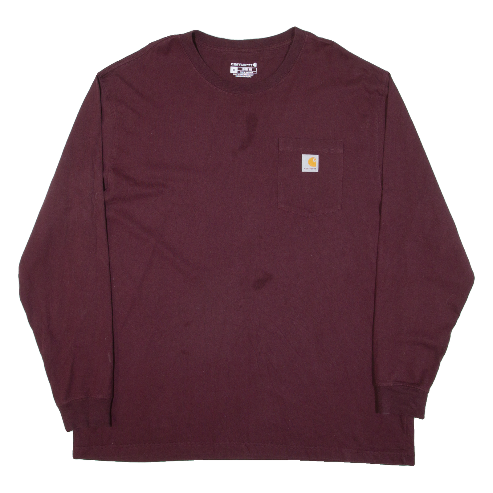 Buy CARHARTT Loose Fit Mens T-Shirt Maroon Long Sleeve XL Refurbished - $31.19 CARHARTT Loose Fit Mens T-Shirt Maroon Long Sleeve XL Refurbished - N/A refurbished available on Cerqular