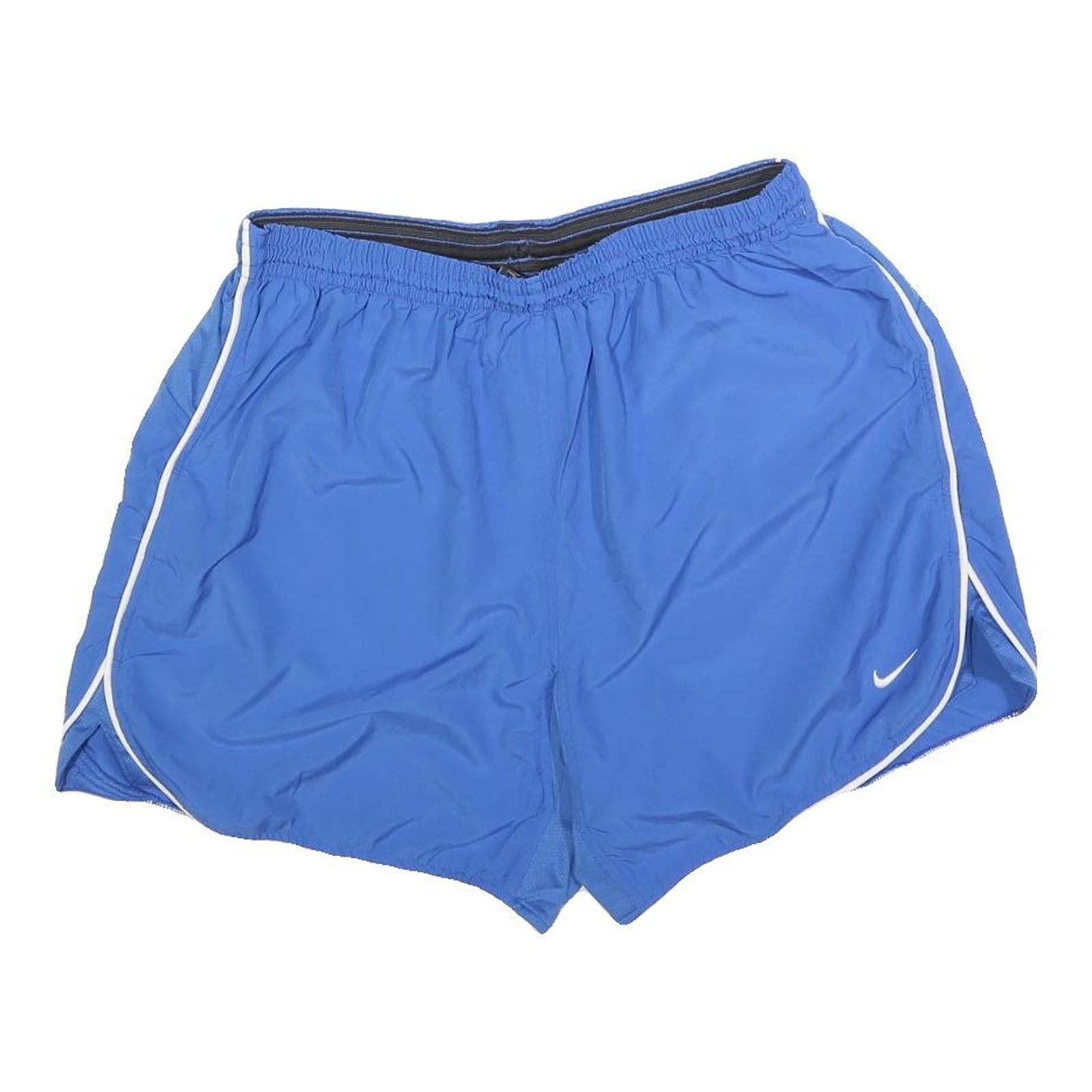 NIKE Mens Blue Sports Running Shorts L W32 Lightweight Athletic Refurbished - N/A refurbished available on Cerqular