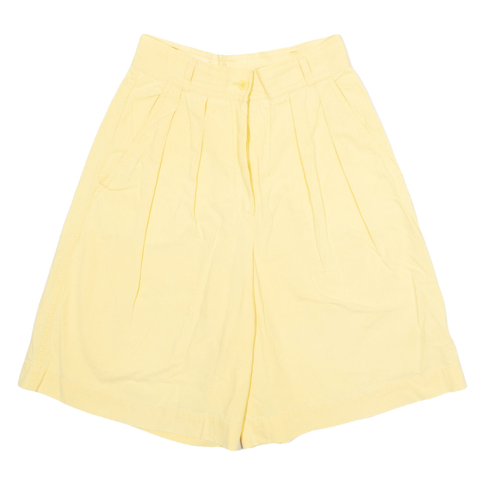 MONDI Womens Chino Shorts Yellow Relaxed S W26 Refurbished - N/A refurbished available on Cerqular