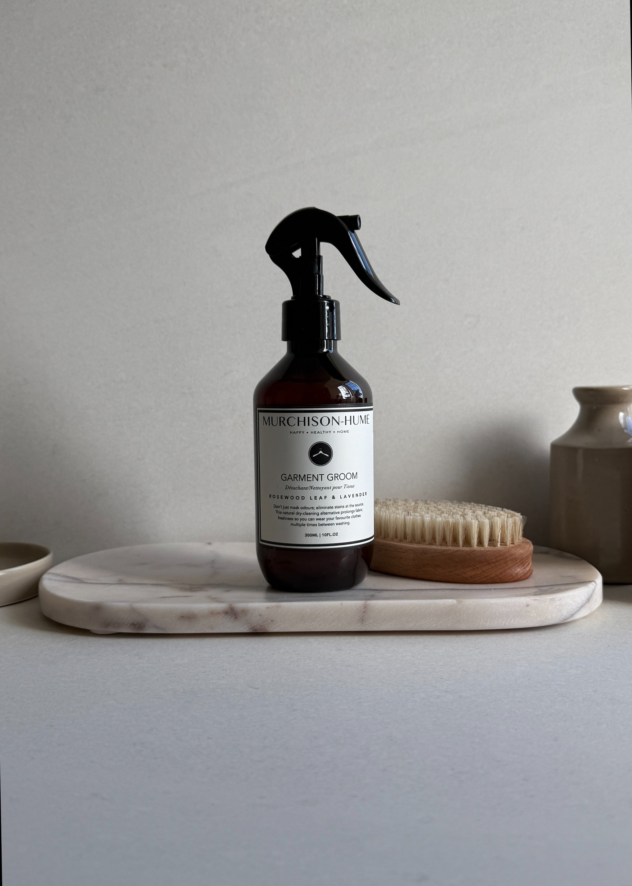 Garment Groom Fabric Freshener + Stain Remover | Scent: Rosewood Leaf & Lavender | Size: 10fl.oz Refurbished - Murchison-Hume refurbished available on Cerqular