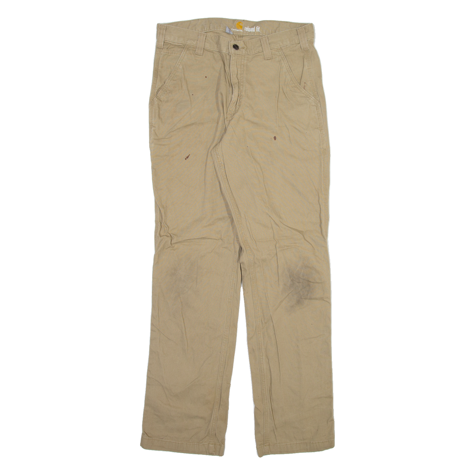 Buy CARHARTT Mens Trousers Beige Relaxed Straight W32 L34 Refurbished - $36.39 CARHARTT Mens Trousers Beige Relaxed Straight W32 L34 Refurbished - N/A refurbished available on Cerqular