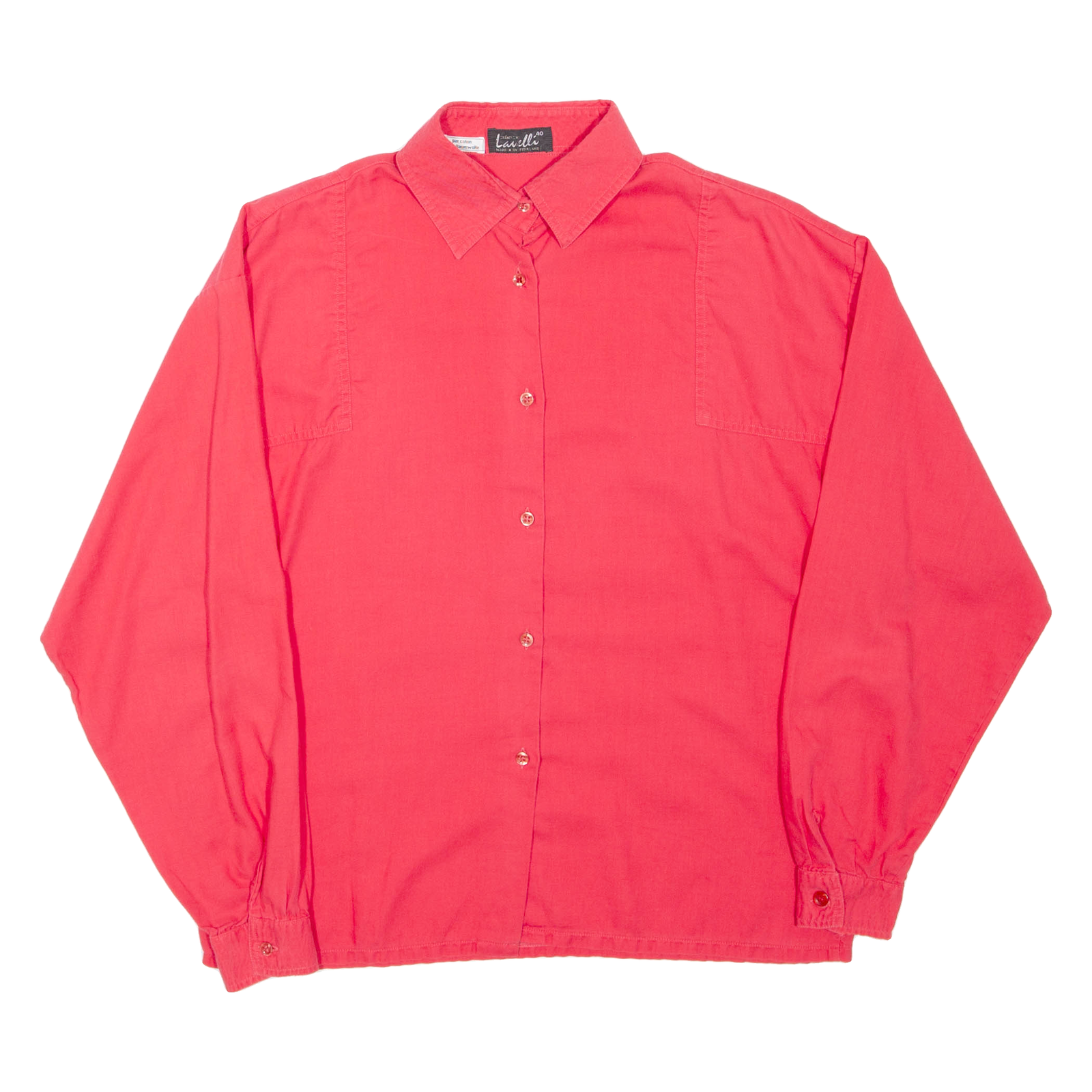 Buy LAVELLI Womens Shirt Red Collared Long Sleeve M Refurbished - $16.89 LAVELLI Womens Shirt Red Collared Long Sleeve M Refurbished - N/A refurbished available on Cerqular