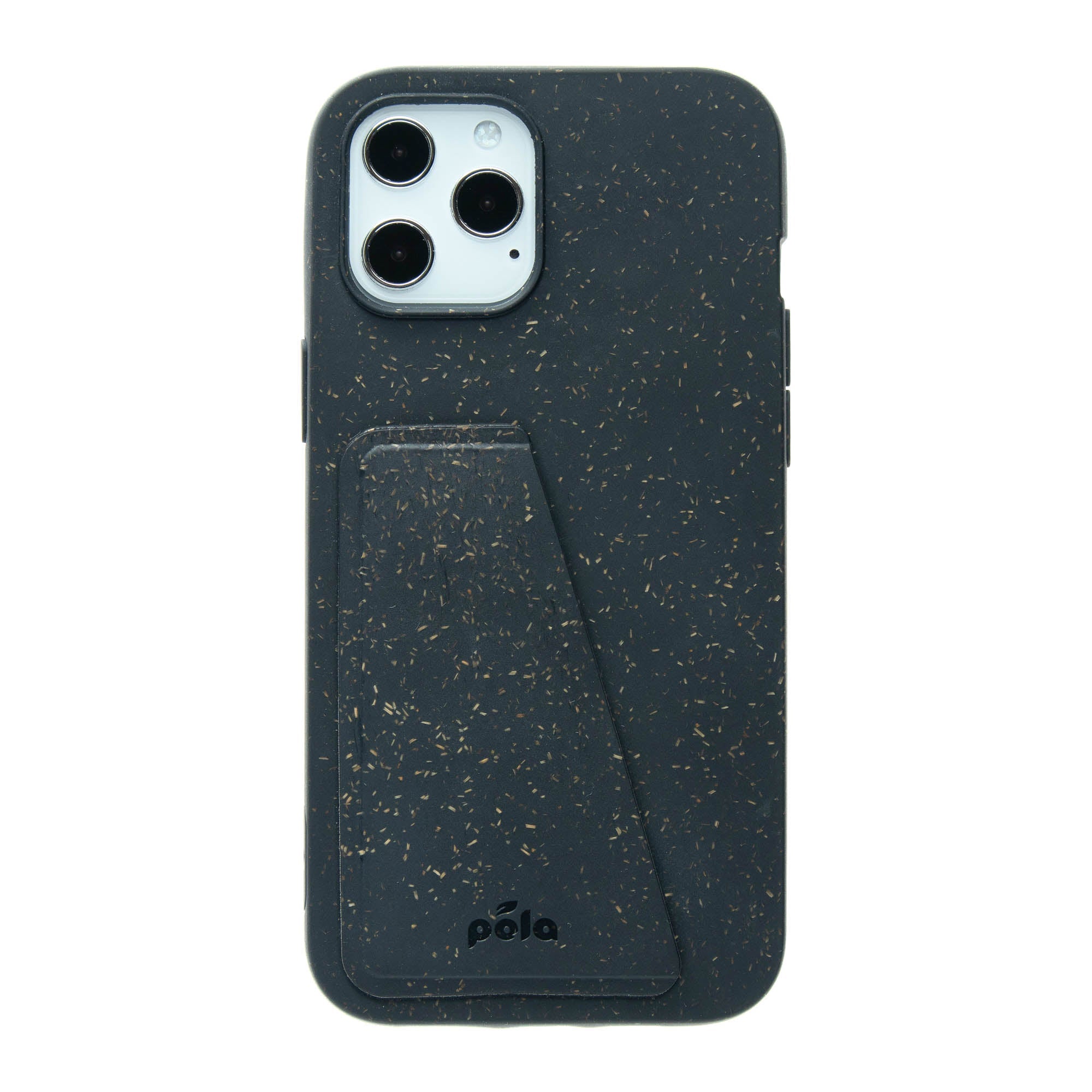 Black iPhone 12 Pro Max Wallet Case Refurbished - Pela Case refurbished available on Cerqular