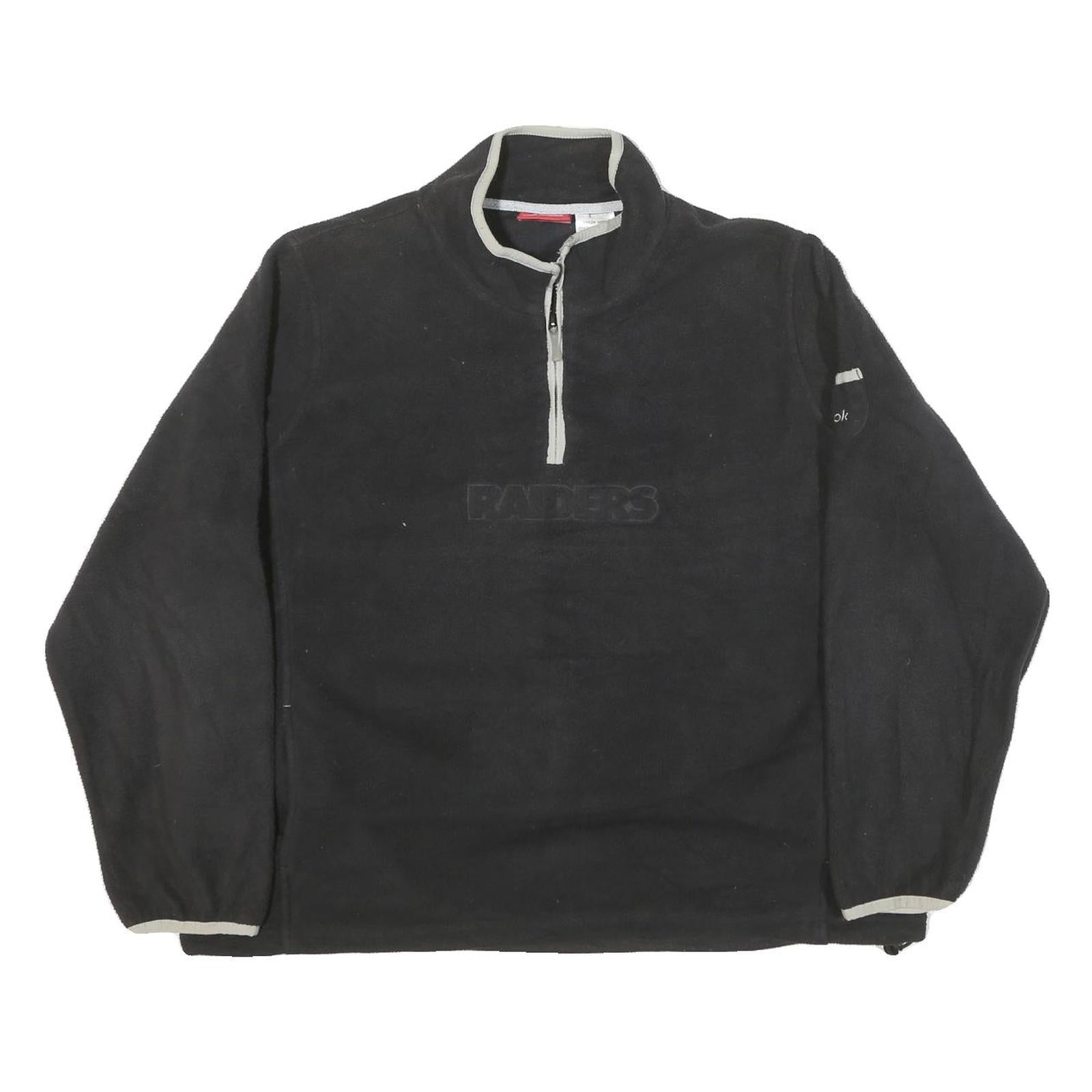 REEBOK Mens Black Patterned Pullover Crew Neck Basic Knit L Sportswear Jumper Refurbished - N/A refurbished available on Cerqular