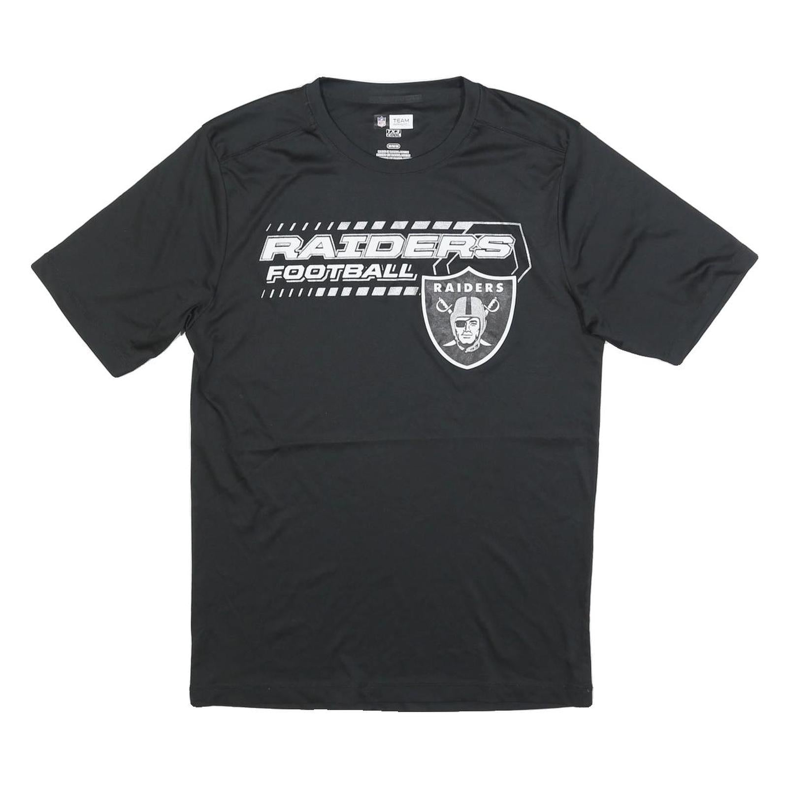 Buy NFL Mens Black Raiders Football Graphic T-Shirt M Short Sleeve Crew Neck Refurbished - $22.09 NFL Mens Black Raiders Football Graphic T-Shirt M Short Sleeve Crew Neck Refurbished - N/A refurbished available on Cerqular