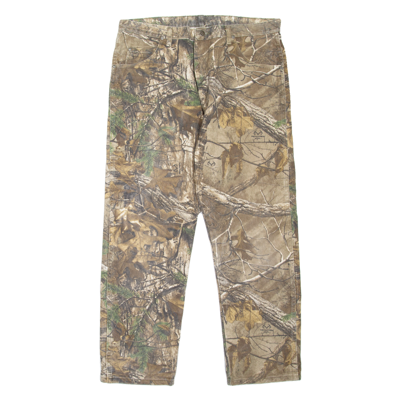 Buy WRANGLER Realtree Woodland Camo Mens Jeans Beige Relaxed Tapered W38 L30 Refurbished - $81.89 WRANGLER Realtree Woodland Camo Mens Jeans Beige Relaxed Tapered W38 L30 Refurbished - N/A refurbished available on Cerqular