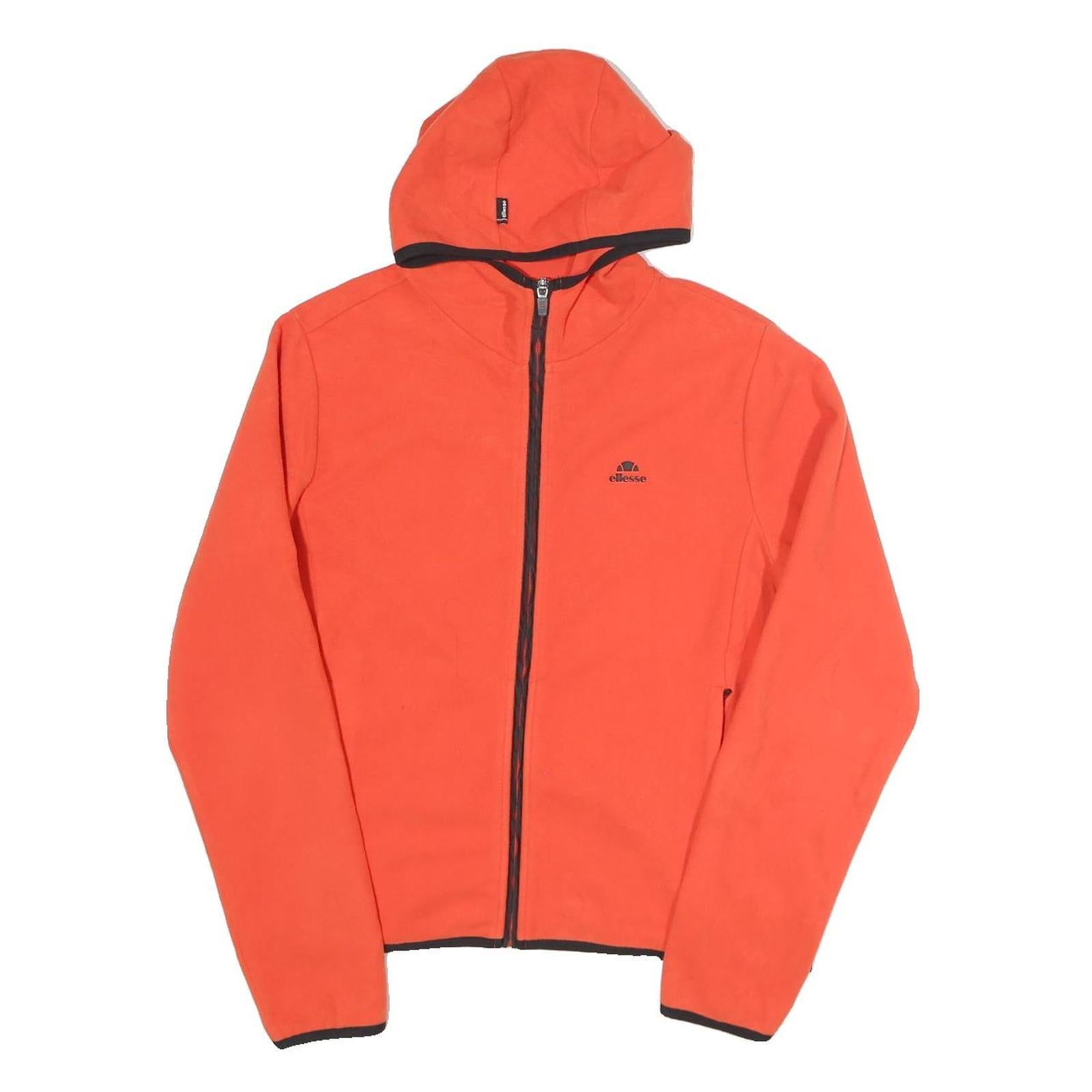 ELLESSE Mens Red Polyester Blend Hoodie Jacket S Zip Plain Sportswear Refurbished - N/A refurbished available on Cerqular