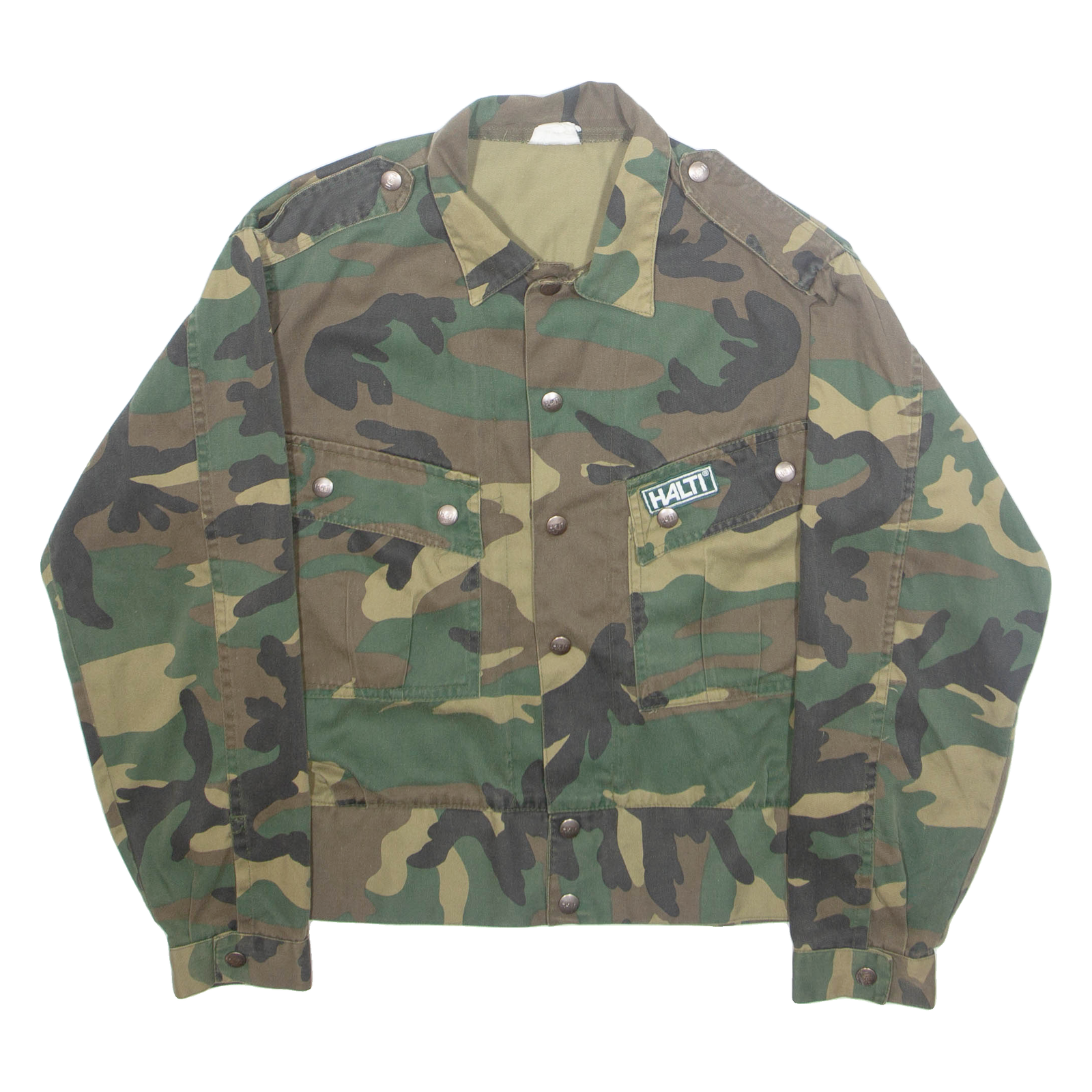 HALTI Mens Jacket Green Camouflage S Refurbished - N/A refurbished available on Cerqular