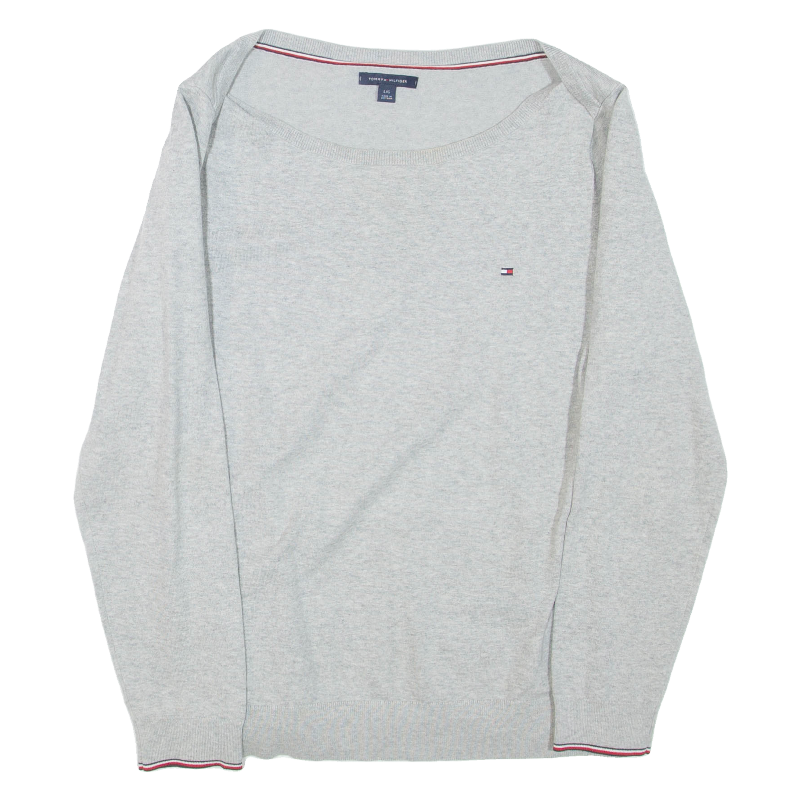 Buy TOMMY HILFIGER Womens Jumper Grey Tight Knit L Refurbished - $36.39 TOMMY HILFIGER Womens Jumper Grey Tight Knit L Refurbished - N/A refurbished available on Cerqular
