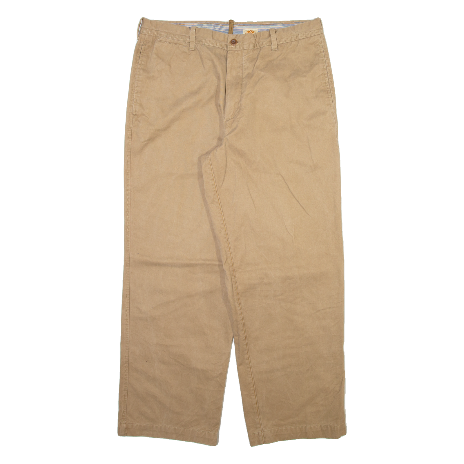 TIMBERLAND Mens Trousers Beige Regular Straight W36 L30 Refurbished - N/A refurbished available on Cerqular