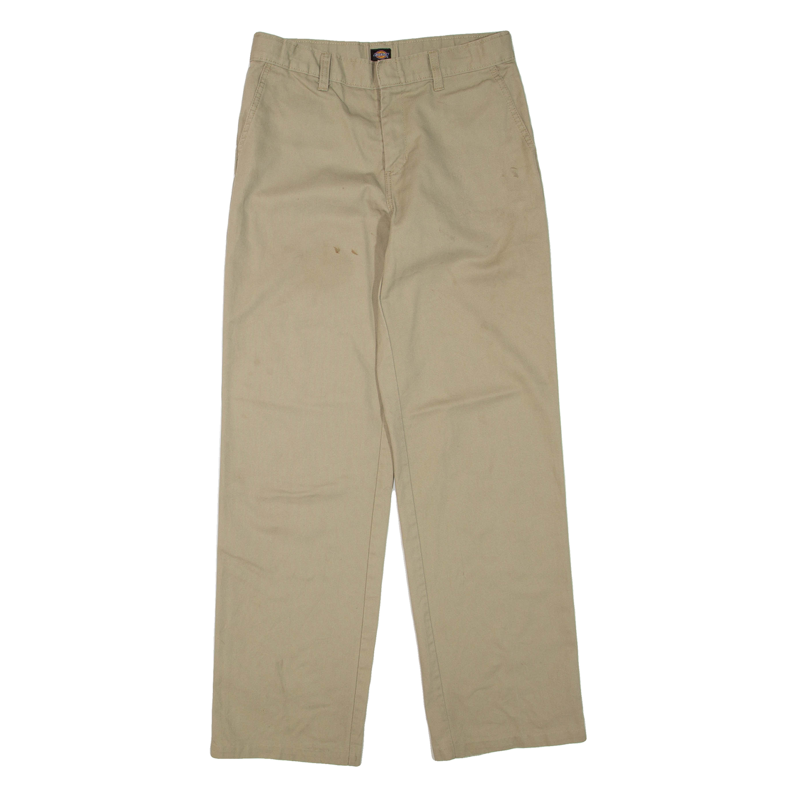 DICKIES Womens Trousers Beige Regular Straight W28 L30 Refurbished - N/A refurbished available on Cerqular