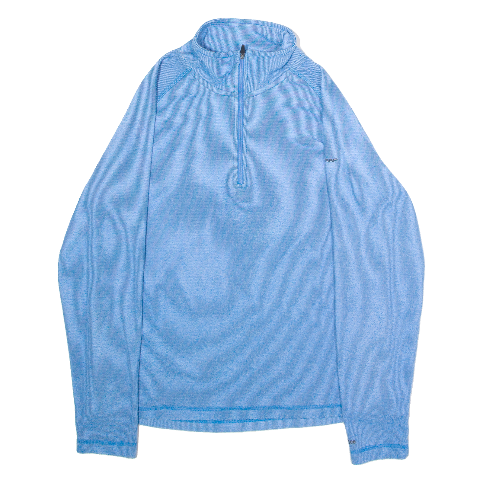 TRESPASS Womens Fleece Blue 1/4 Zip UK 14 Refurbished - N/A refurbished available on Cerqular