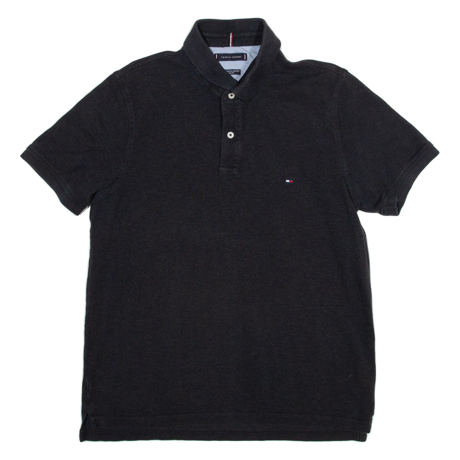 TOMMY HILFIGER Slim Fit Mens Polo Shirt Grey M Refurbished - N/A refurbished available on Cerqular