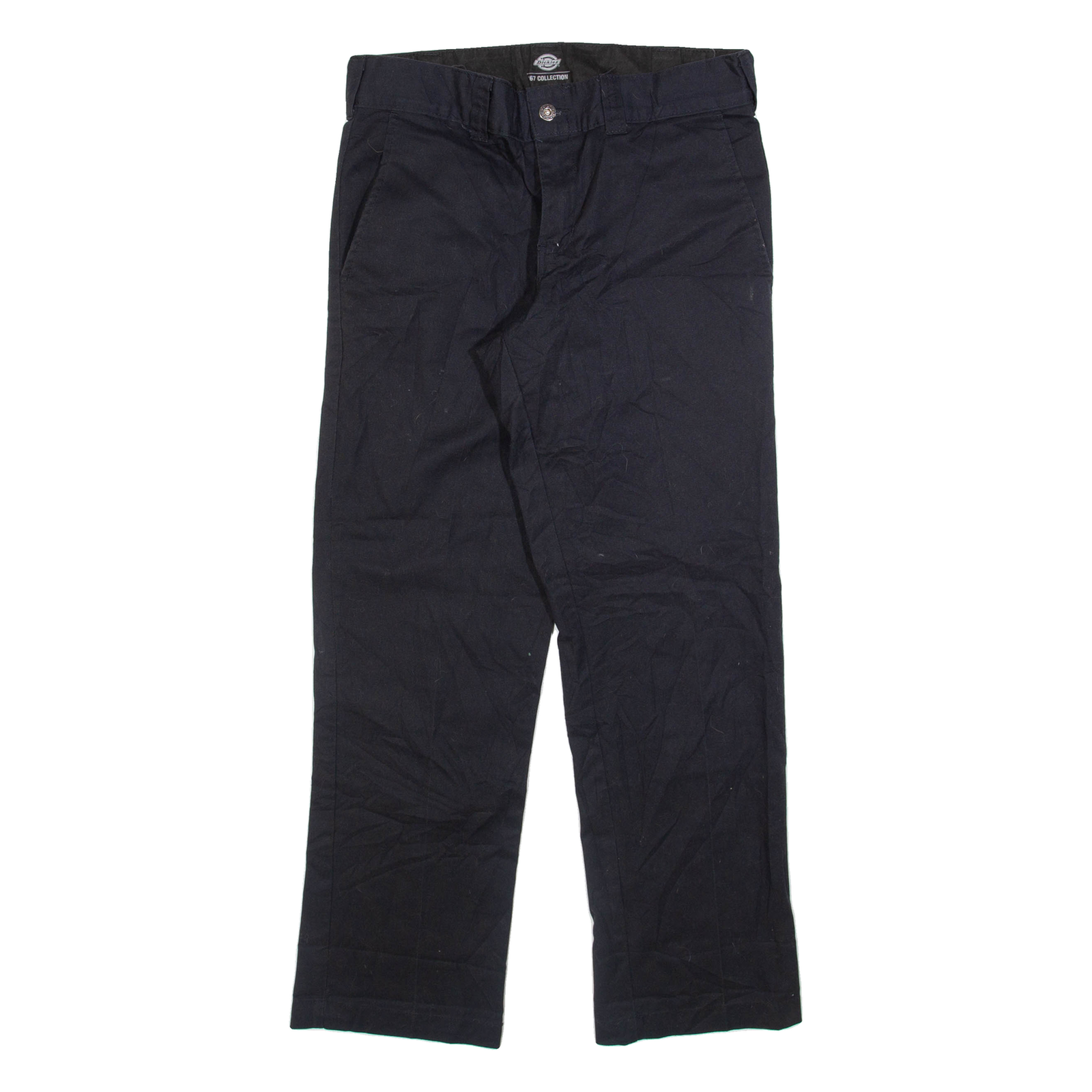 DICKIES Mens Trousers Blue Regular Straight W31 L30 Refurbished - N/A refurbished available on Cerqular