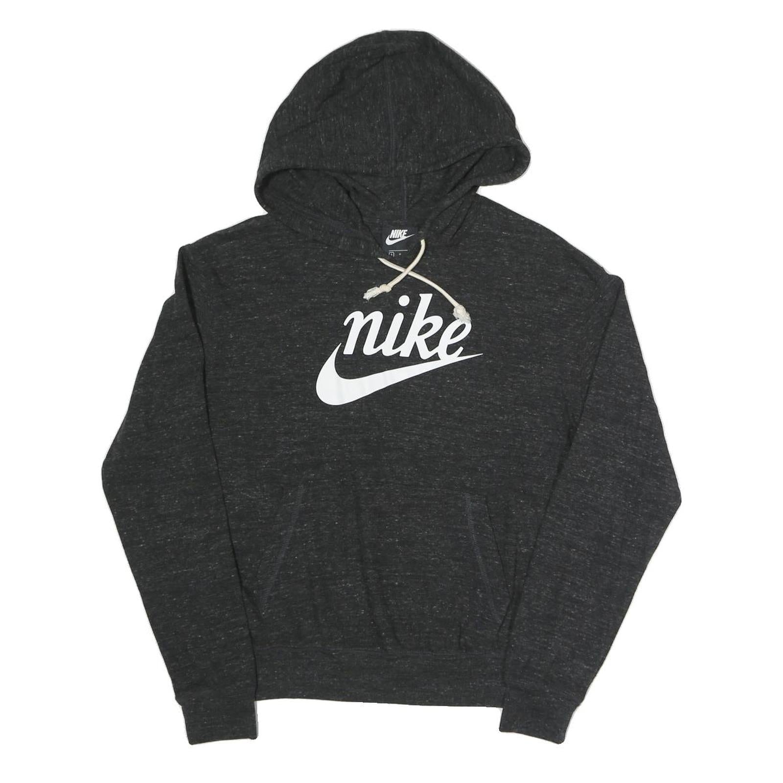 Buy NIKE Womens Black Hoodie S Cotton Blend Pullover Sweatshirt Refurbished - $41.59 NIKE Womens Black Hoodie S Cotton Blend Pullover Sweatshirt Refurbished - N/A refurbished available on Cerqular