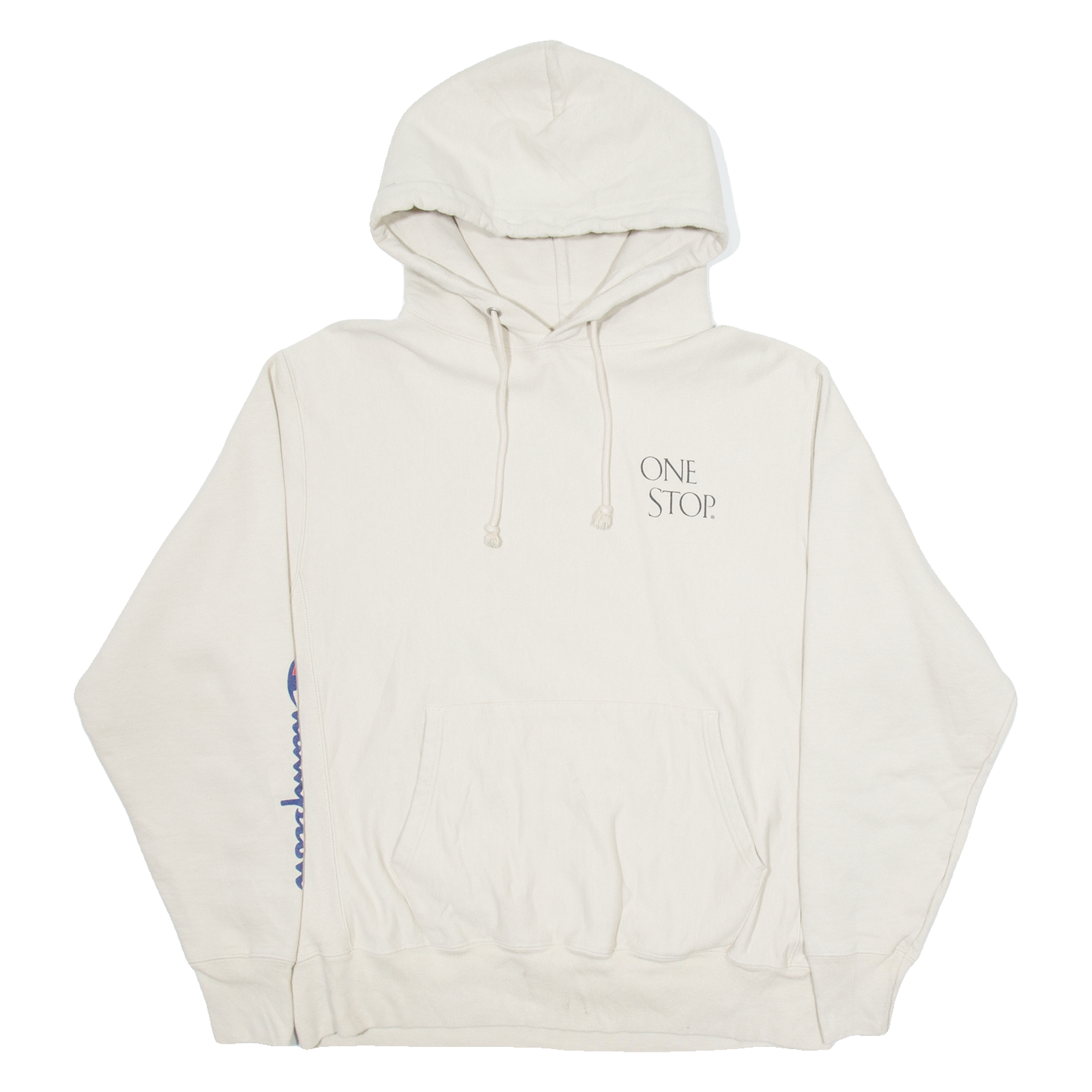 CHAMPION One Stop Mens Beige Hoodie L Refurbished - N/A refurbished available on Cerqular