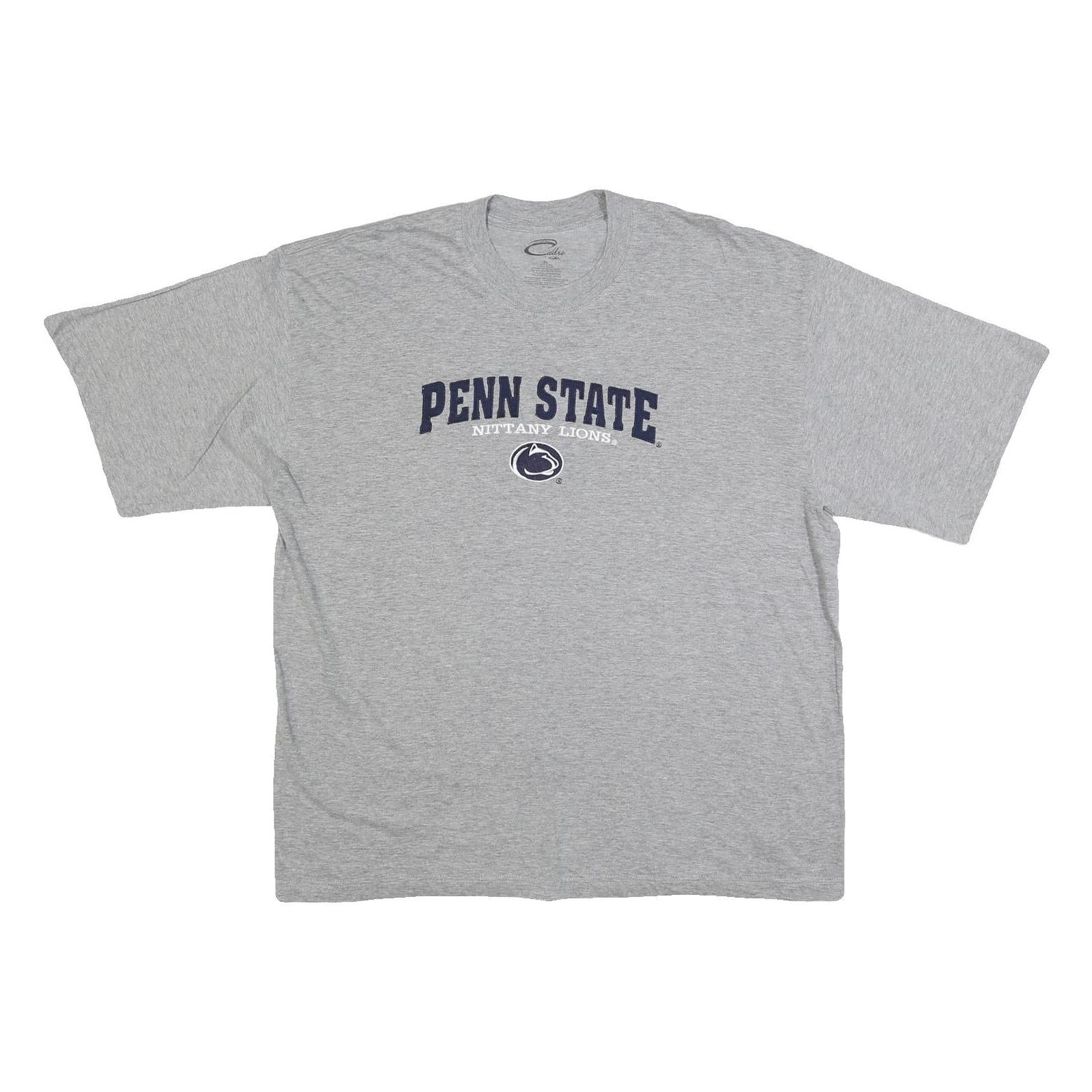 CADRE Mens Grey Penn State Graphic T-Shirt XL Short Sleeve Crew Neck Cotton Refurbished - N/A refurbished available on Cerqular