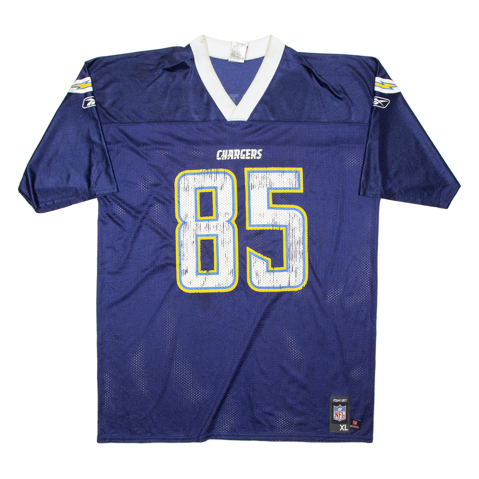 NFL Mens Chargers Jersey Blue USA V-Neck XL Refurbished - N/A refurbished available on Cerqular