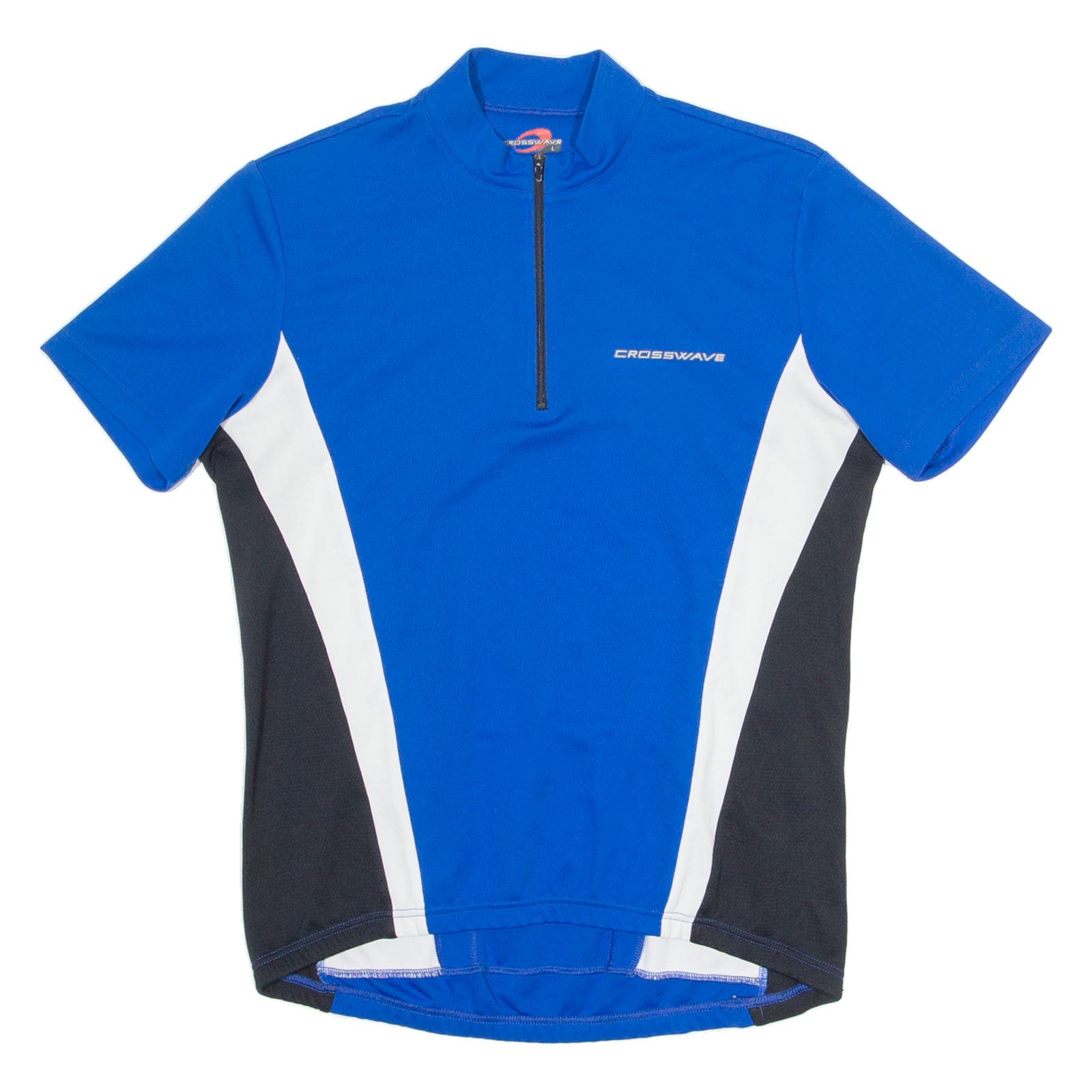 CROSSWAVE Cycling Mens Jersey Blue 1/4 Zip L Refurbished - N/A refurbished available on Cerqular