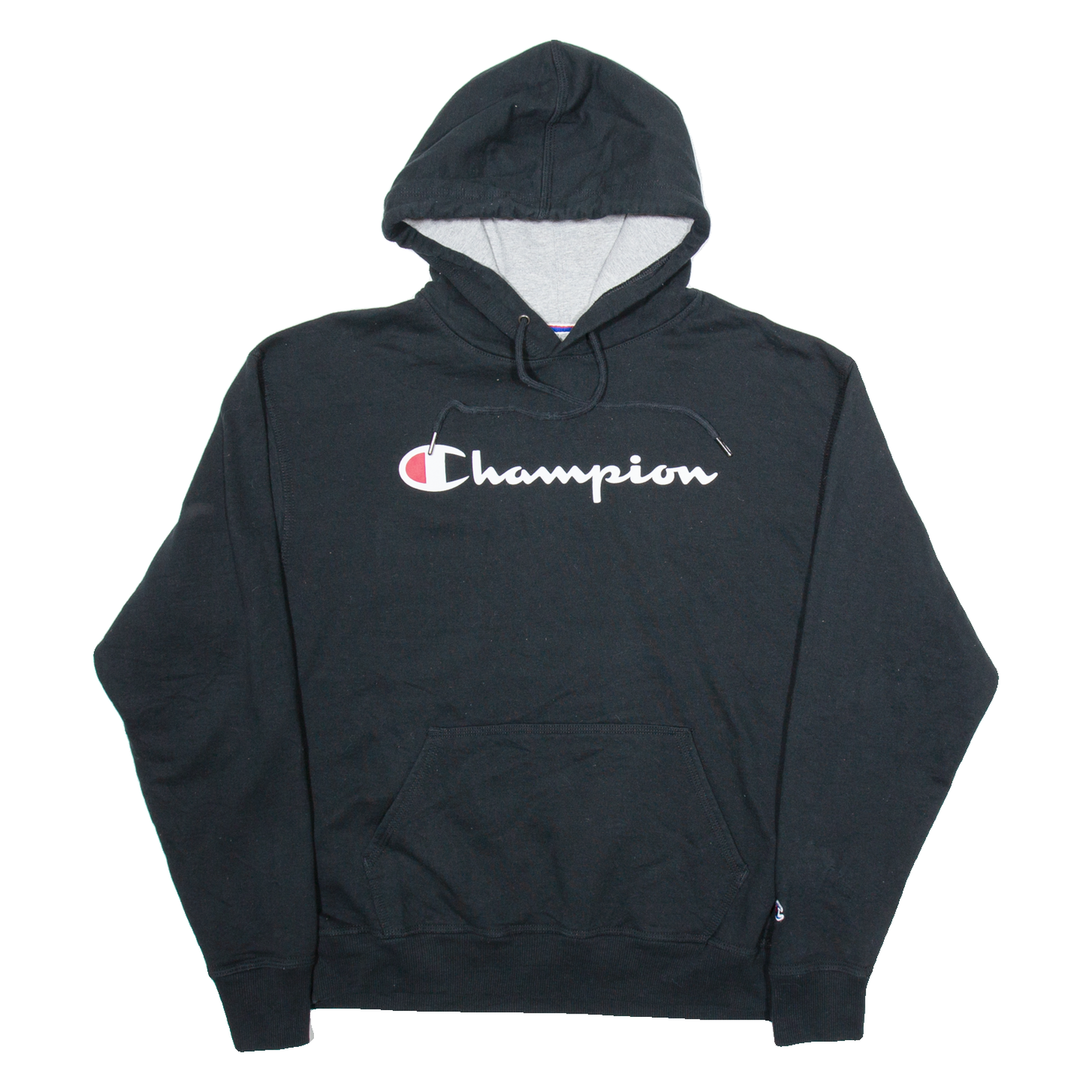 CHAMPION Mens Black Hoodie L Refurbished - N/A refurbished available on Cerqular