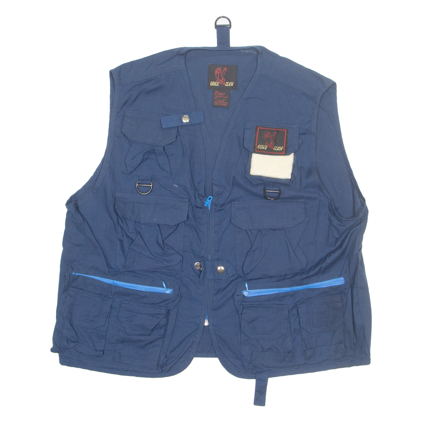 EAGLE CLAW Utility Mens Workwear Gilet Blue XL Refurbished - N/A refurbished available on Cerqular