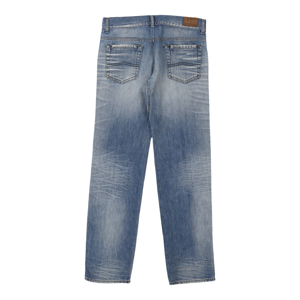 15 Years Armani Jeans - 32W 32L Blue Cotton | Size: 32"" waist Refurbished - N/A (Preloved Designer is not a specific brand, it refurbished available on Cerqular