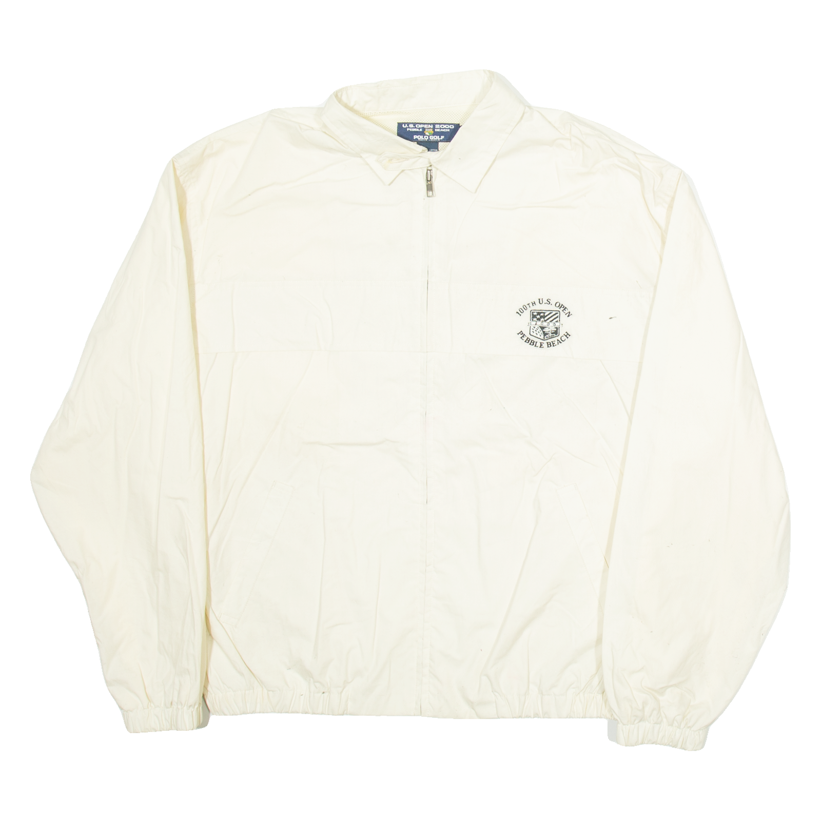 POLO RALPH LAUREN 100th Us Open Pebble Beach Mens Track Jacket Beige  L Refurbished - N/A refurbished available on Cerqular