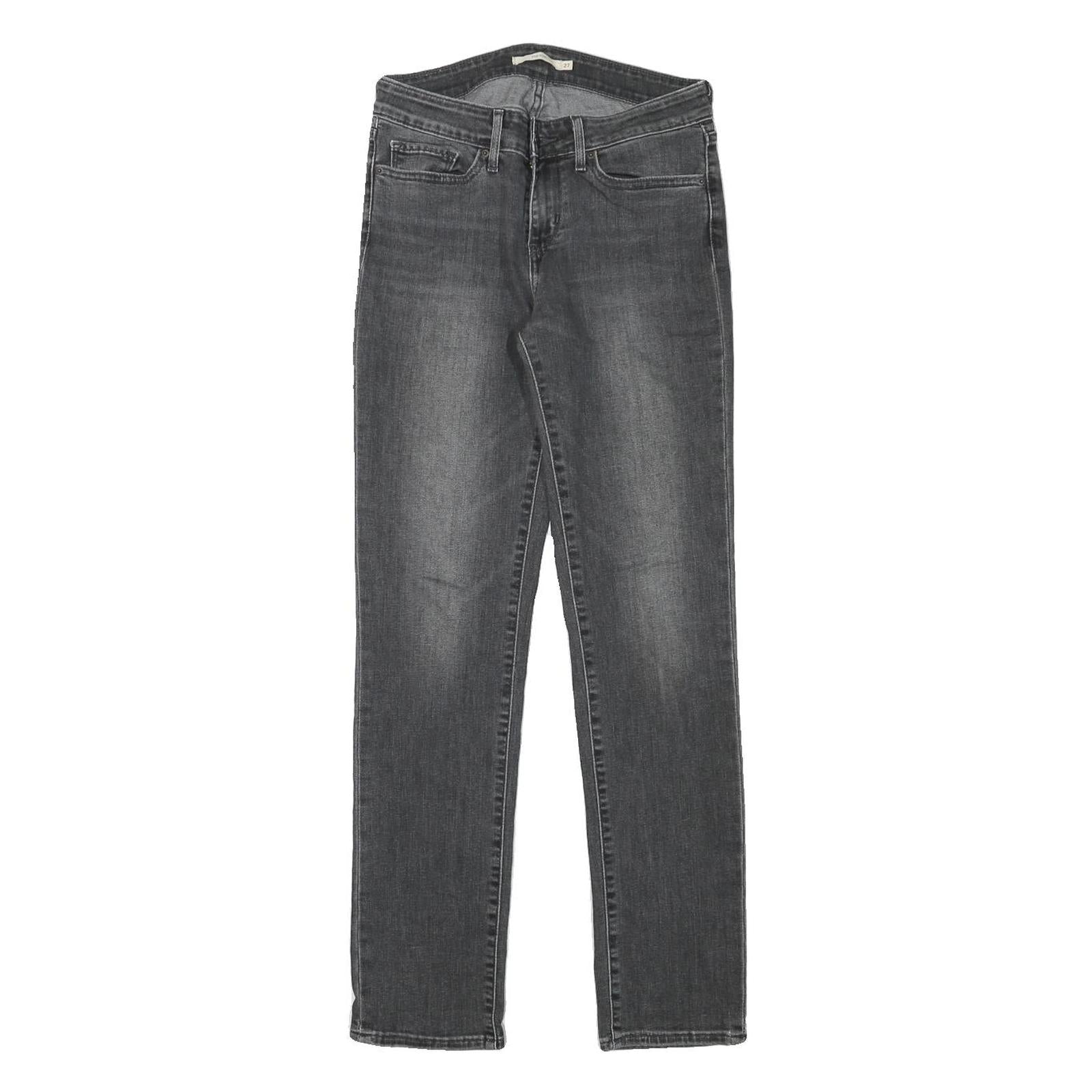 Buy LEVI'S Womens Slim Grey Denim Cotton Blend Jeans W27 L28 Stylish Comfortable Zip Refurbished - $41.59 LEVI'S Womens Slim Grey Denim Cotton Blend Jeans W27 L28 Stylish Comfortable Zip Refurbished - N/A refurbished available on Cerqular