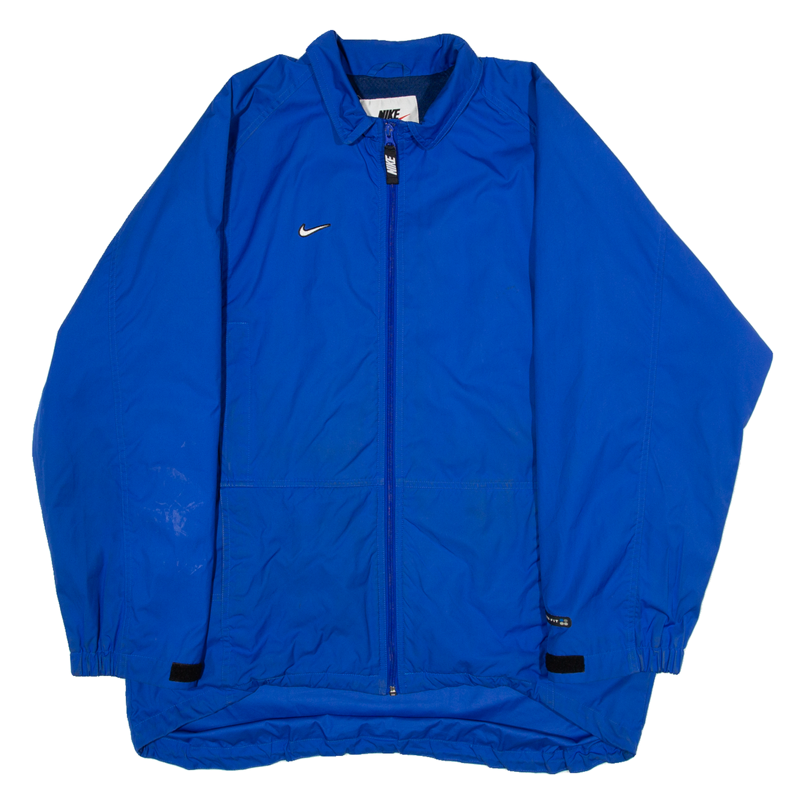 NIKE Mens Track Jacket Blue L Refurbished - N/A refurbished available on Cerqular